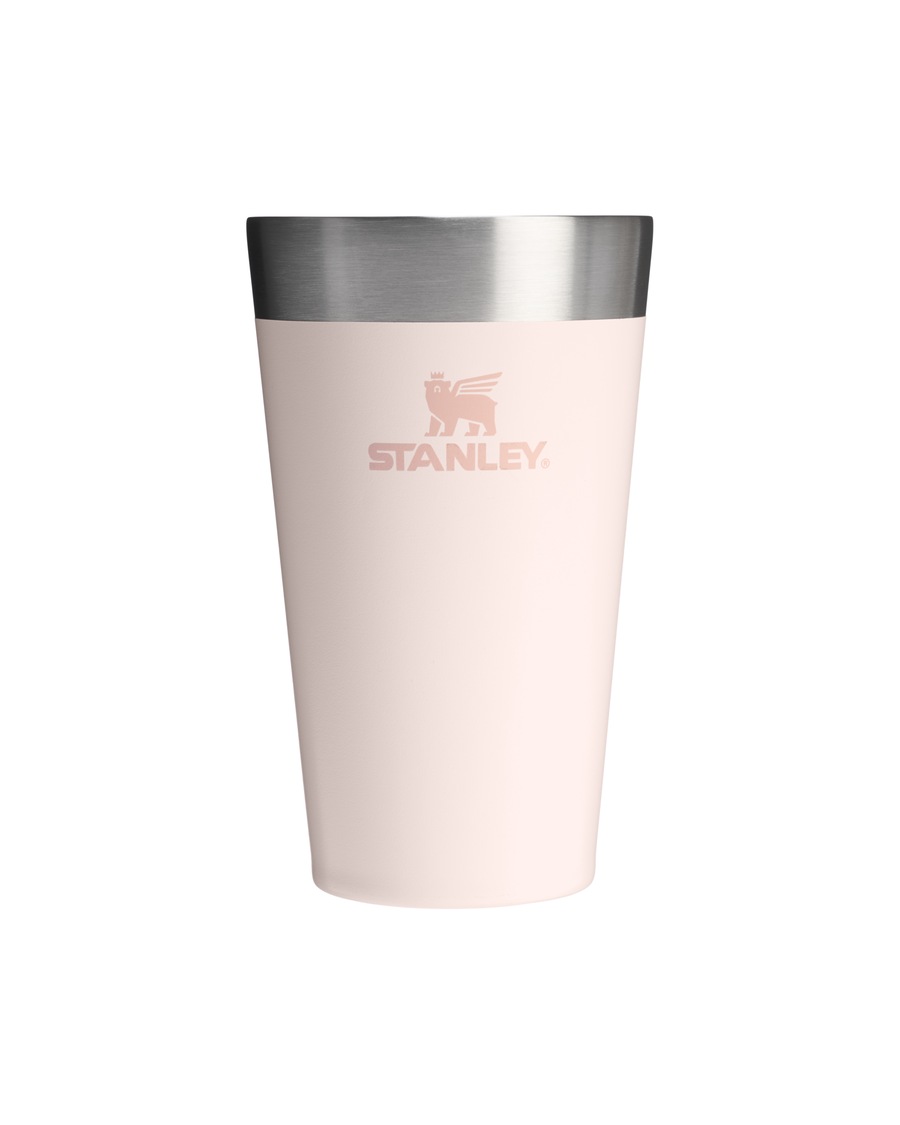 Stanley Thermobecher - 0,47L STACKING TUMBLER Rose Quartz Weiss