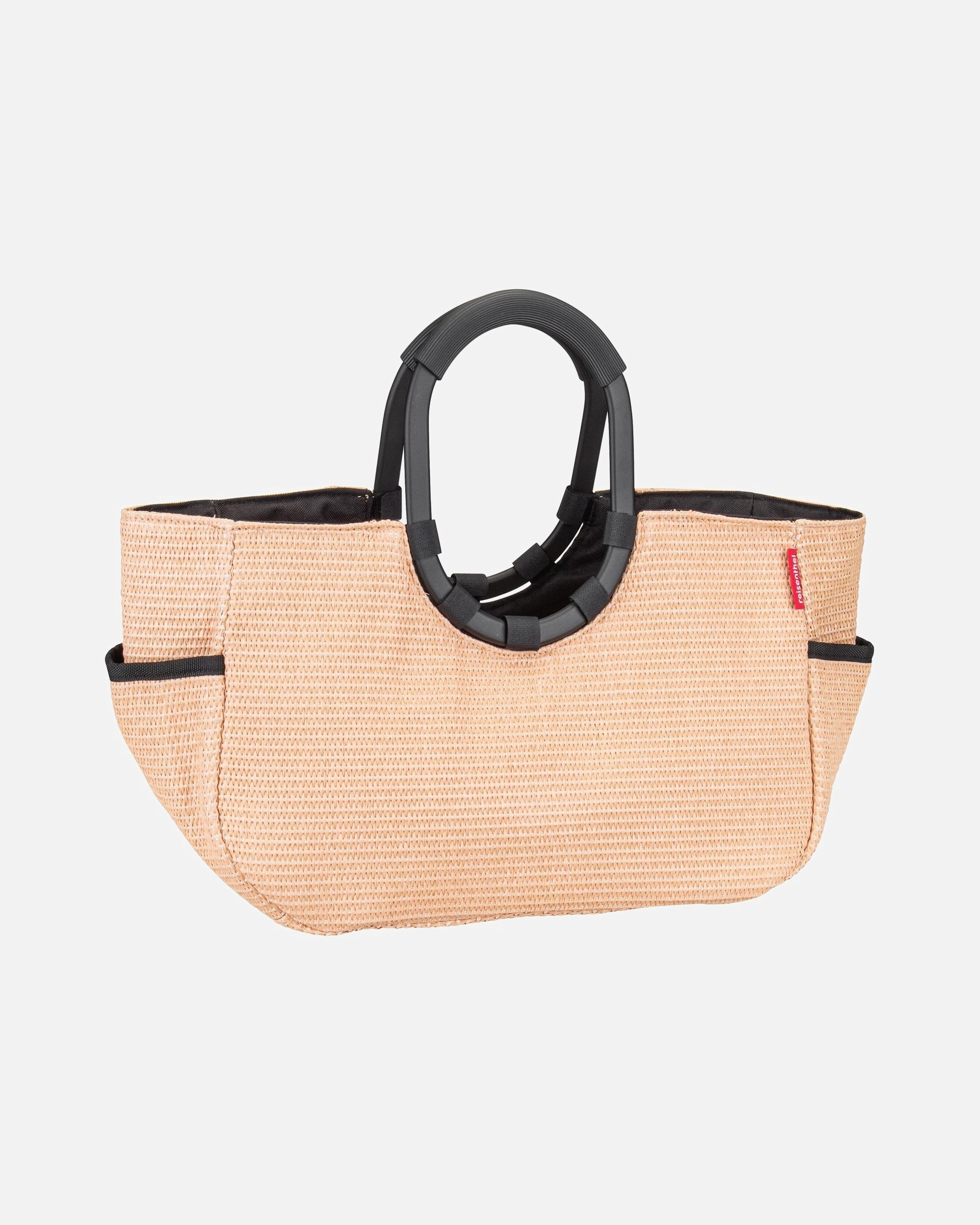 Shopper für Unisex Reisenthel Einkaufstasche loopshopper M frame Raffia Black