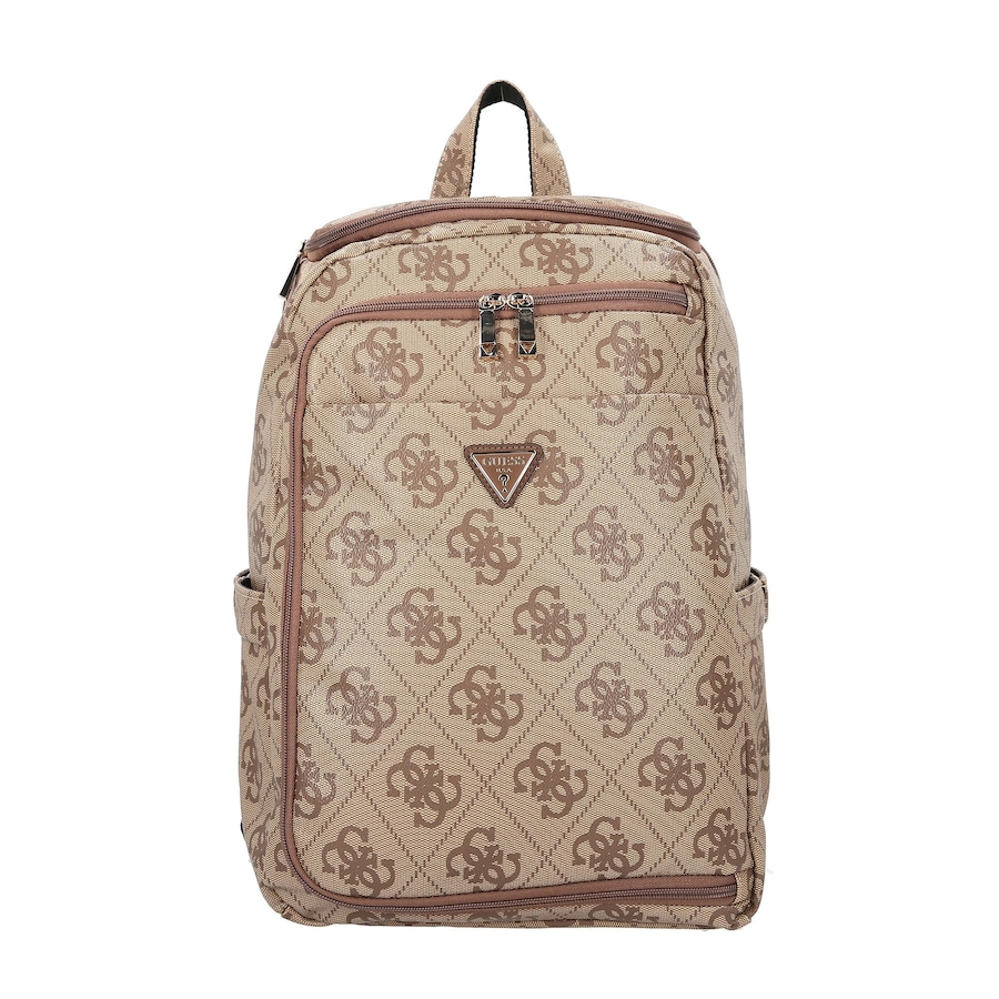 Guess Berta Businessrucksack latte logo-brown Braun Damen