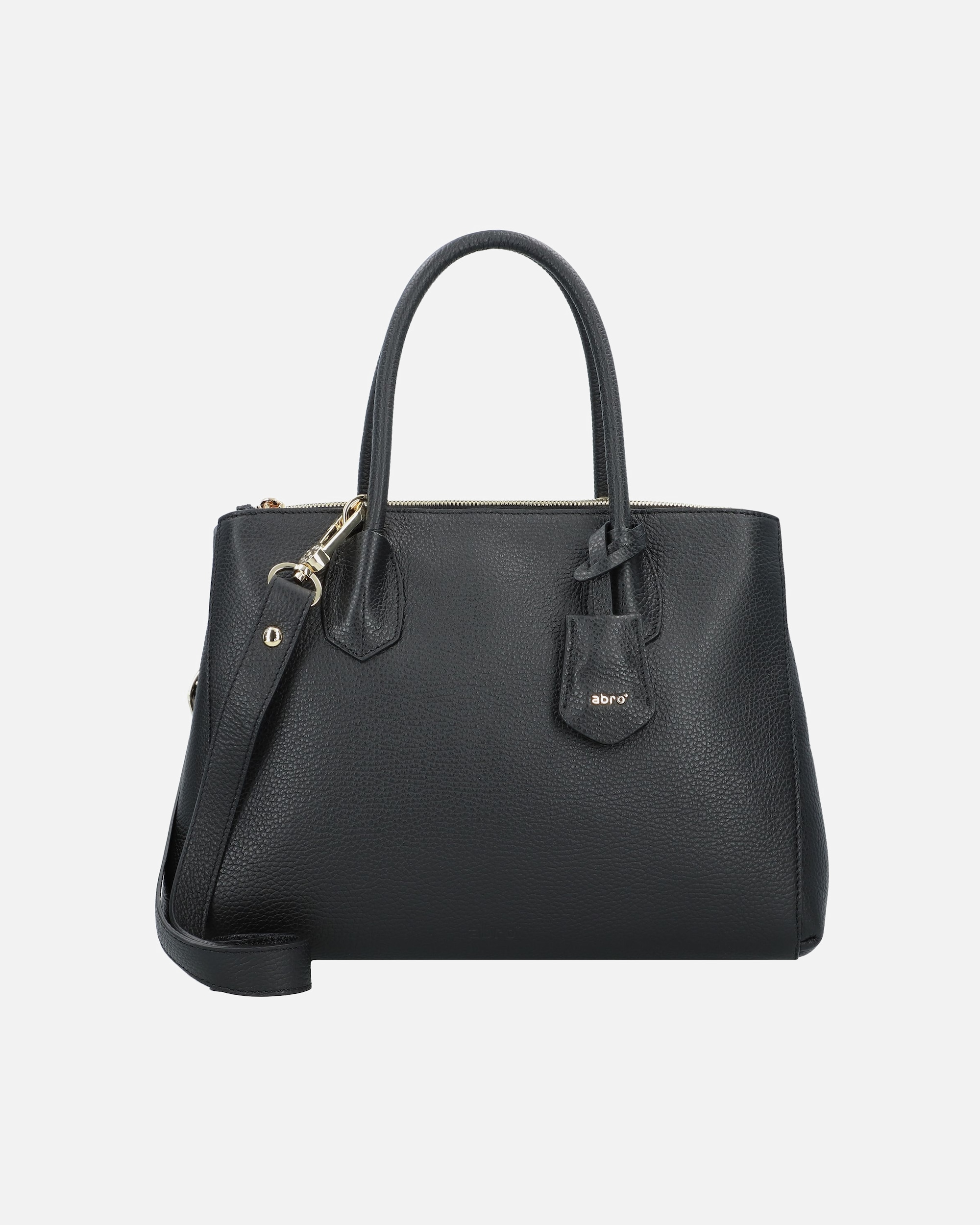 Handtasche für Weiblich abro Adria Henkeltasche black-gold
