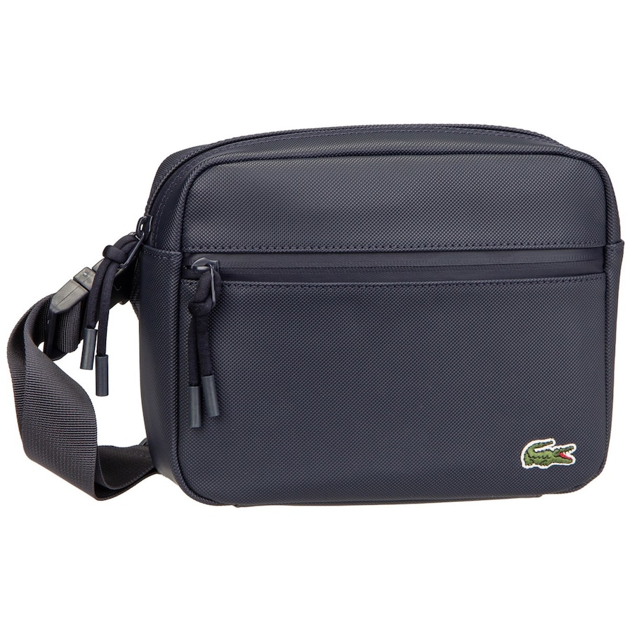 Lacoste Umhängetasche LCST Reporter Bag Eclipse Schwarz Herren