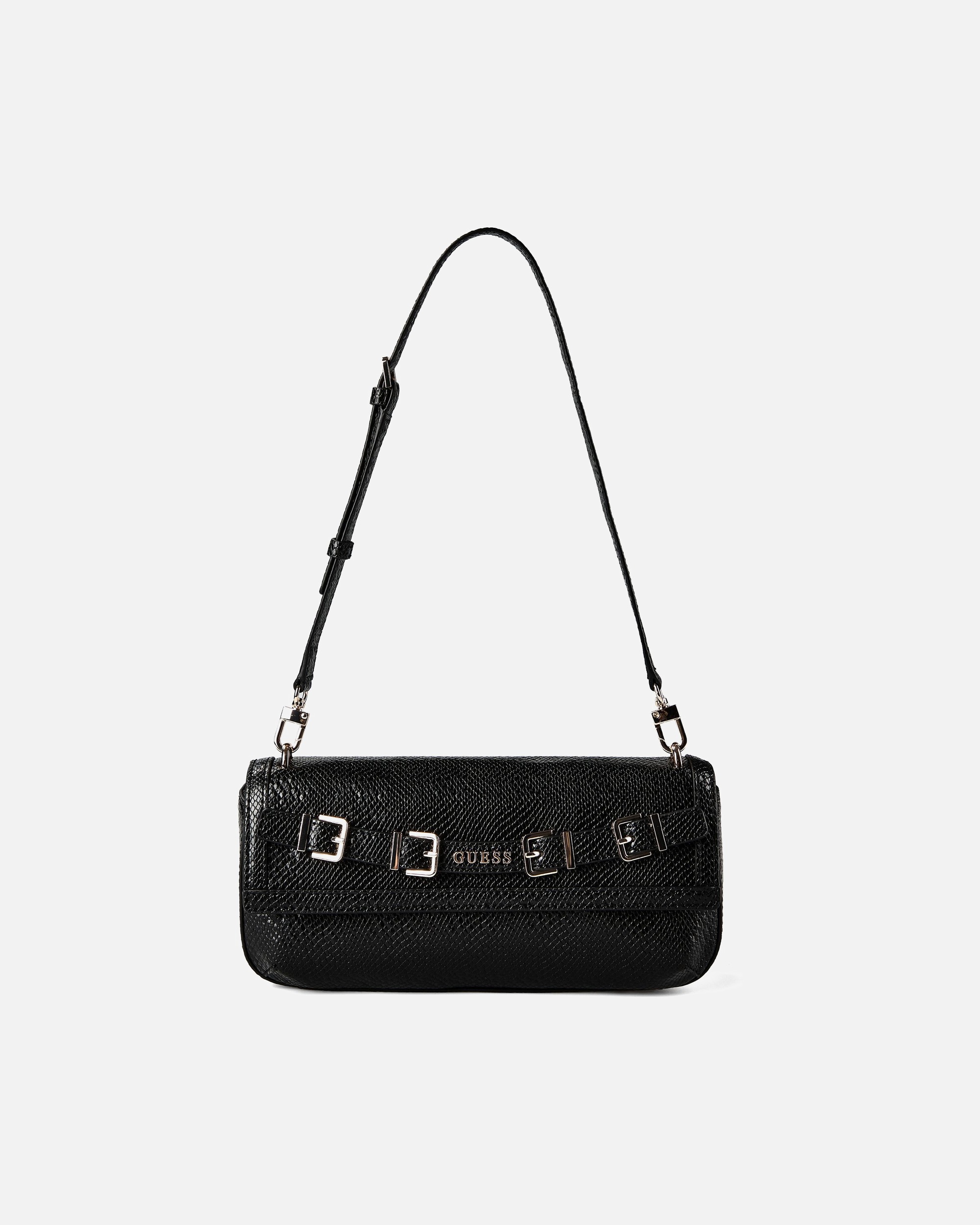 Clutch für Weiblich Guess Dovie Schultertasche black