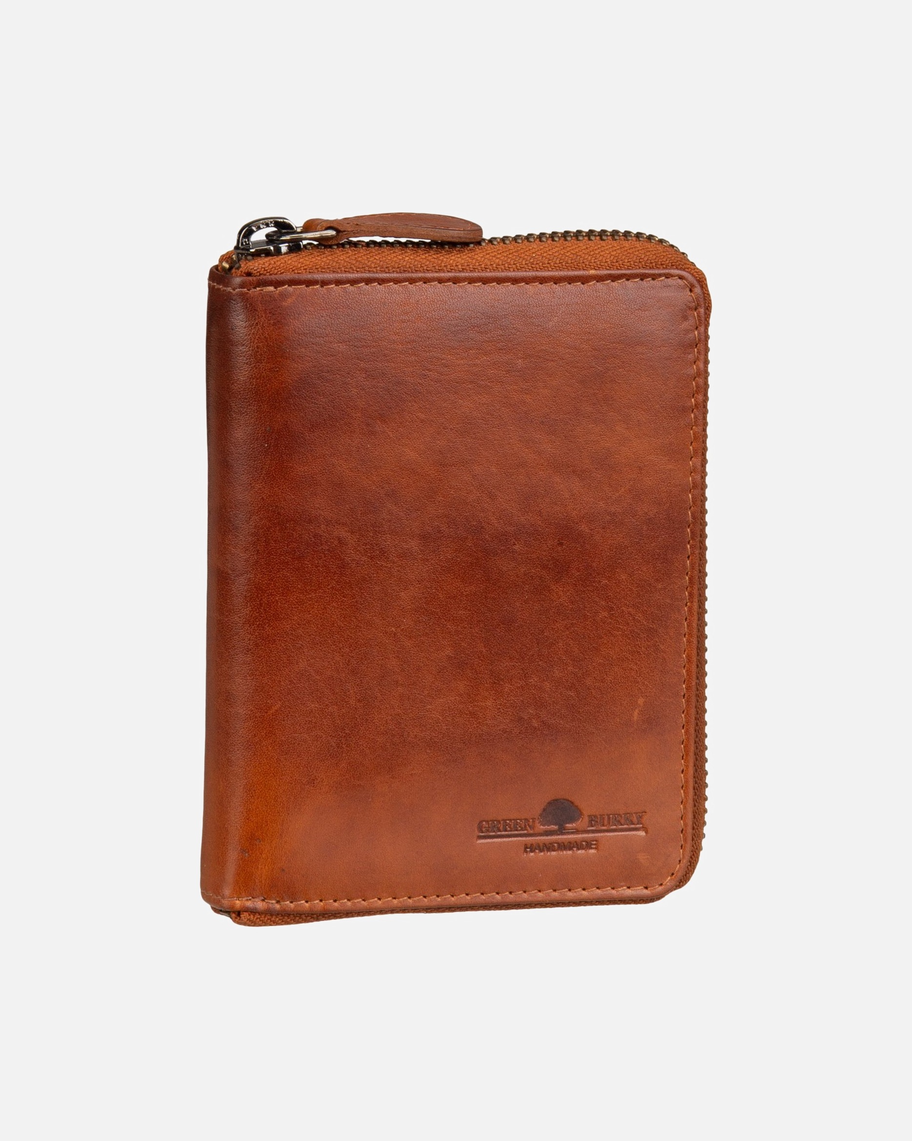 Portemonnaie für Unisex Greenburry Geldbörse Newport Rv-Damenbörse Rfid Caramel