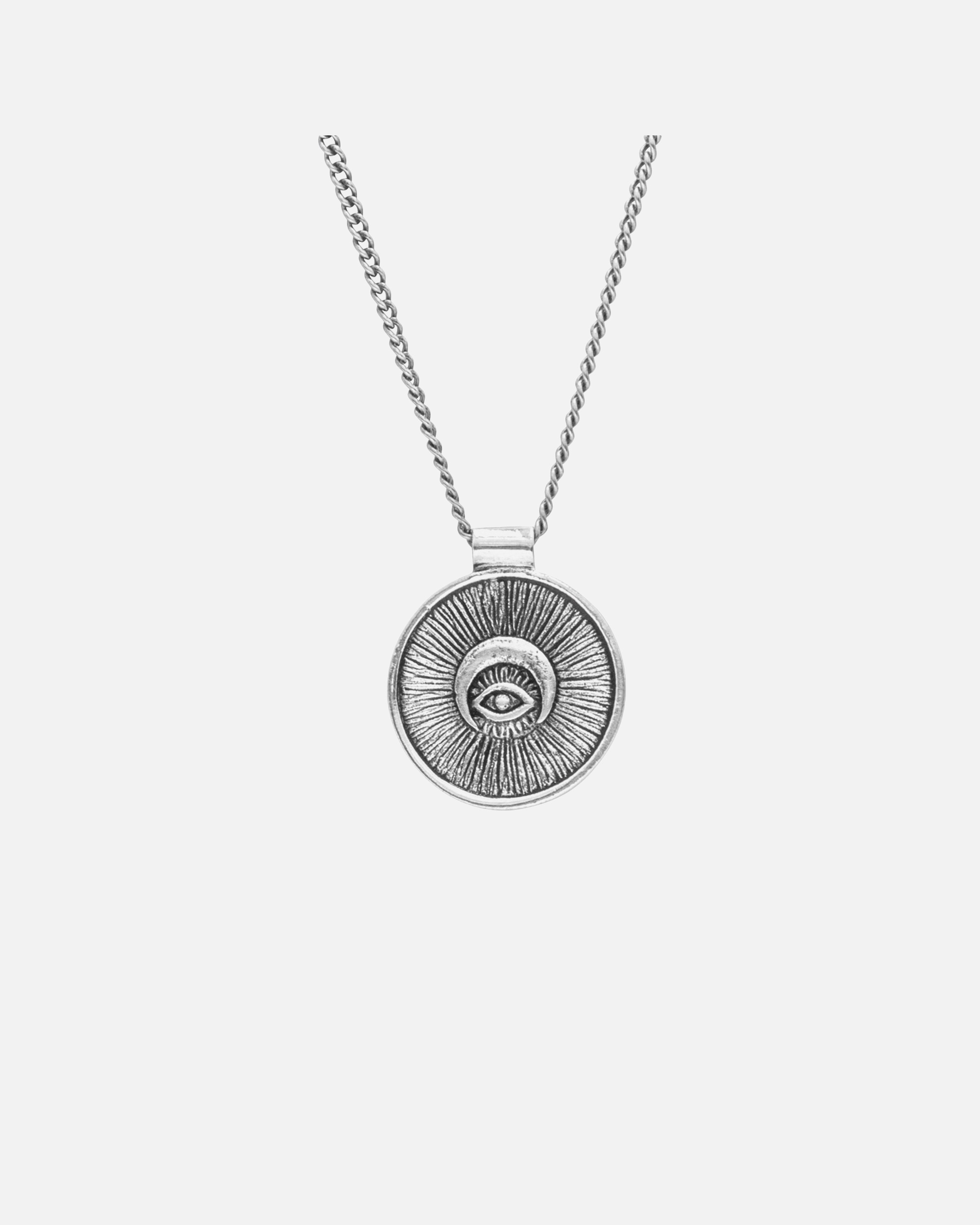Halskette für Weiblich Haze & Glory Default Brand Line Münze Evil Eye - Sun 925 Silber 60