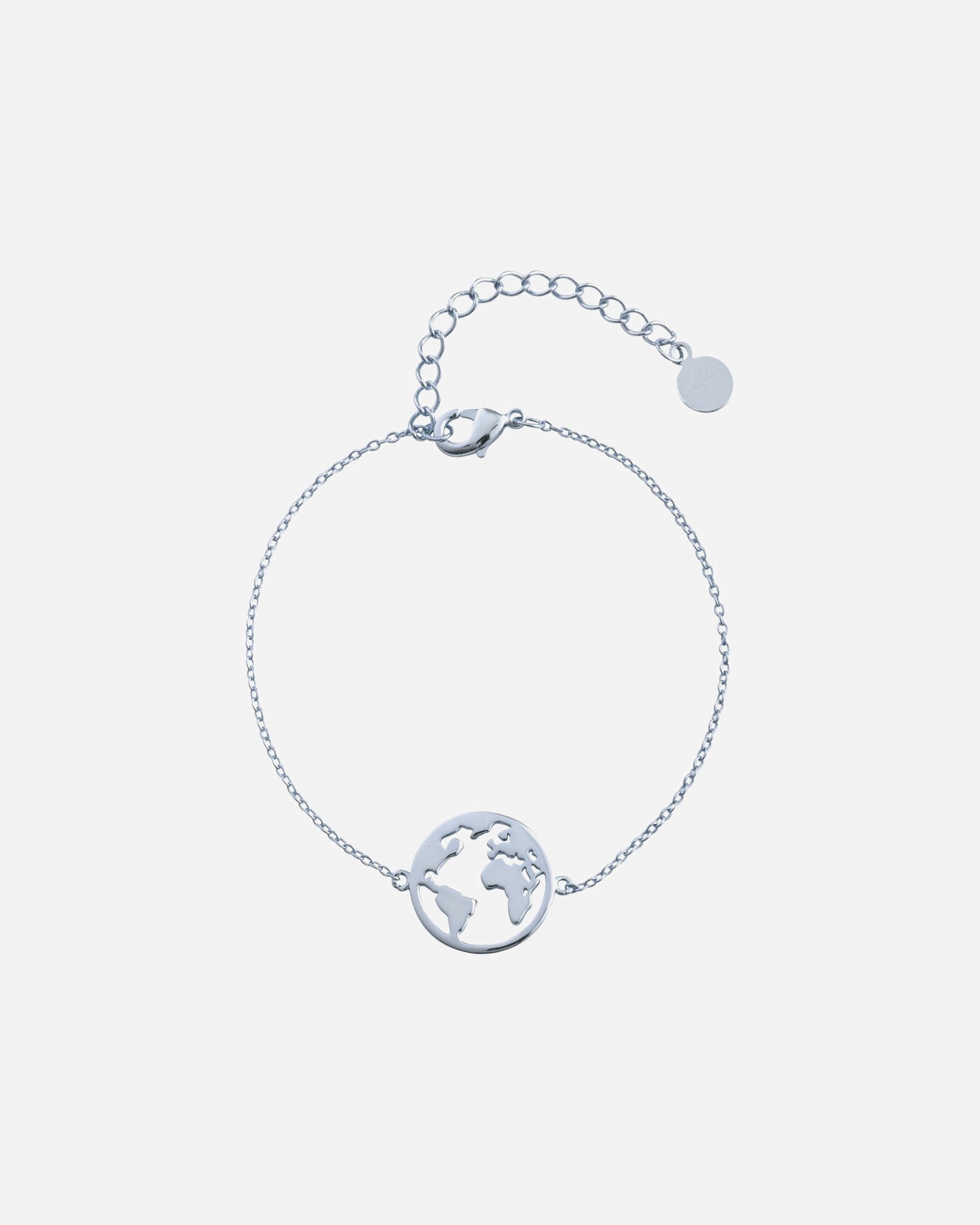 Armband für Weiblich Heideman Armband Weltkarte Silberfarben