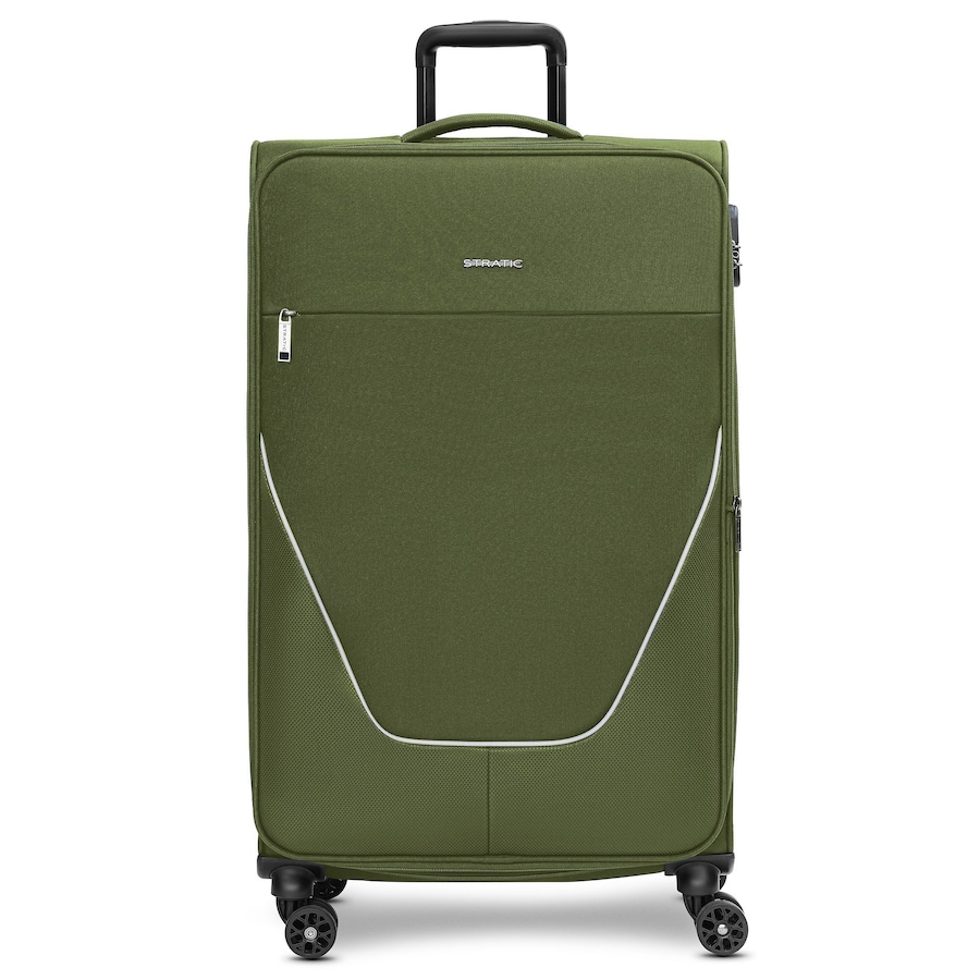 Stratic taska 4-Rollen Trolley L 76 cm mit Dehnfalte olive Grün Herren