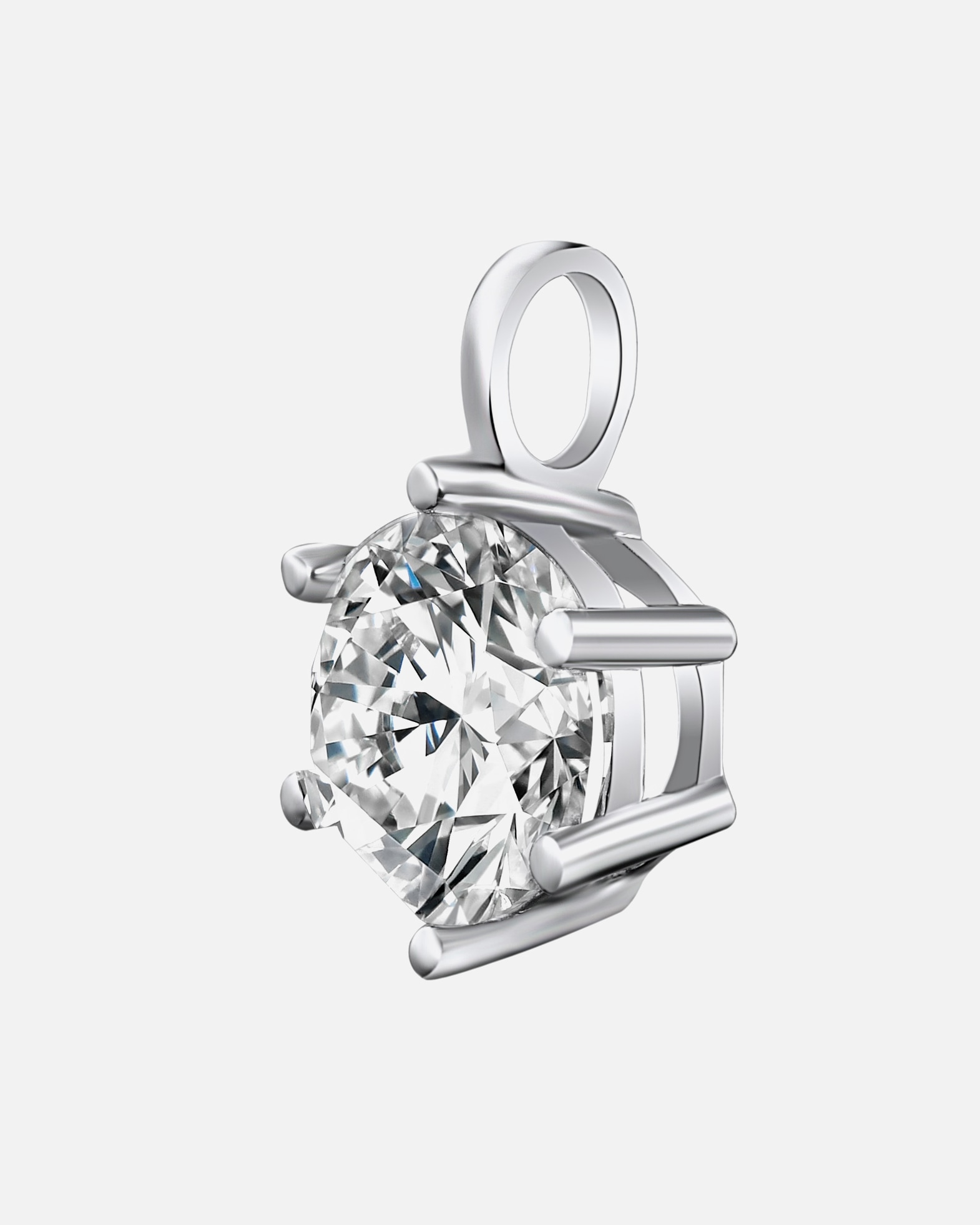 Schmuckanhänger für Weiblich Rafaela Donata Anhänger Messing verziert mit Kristallen von Swarovski® in Silber 18,1 mm