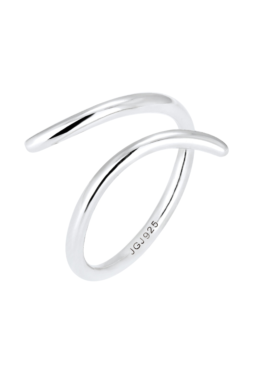 Elli Wickelring Statement Geo Blogger 925 Silber 54 Damen