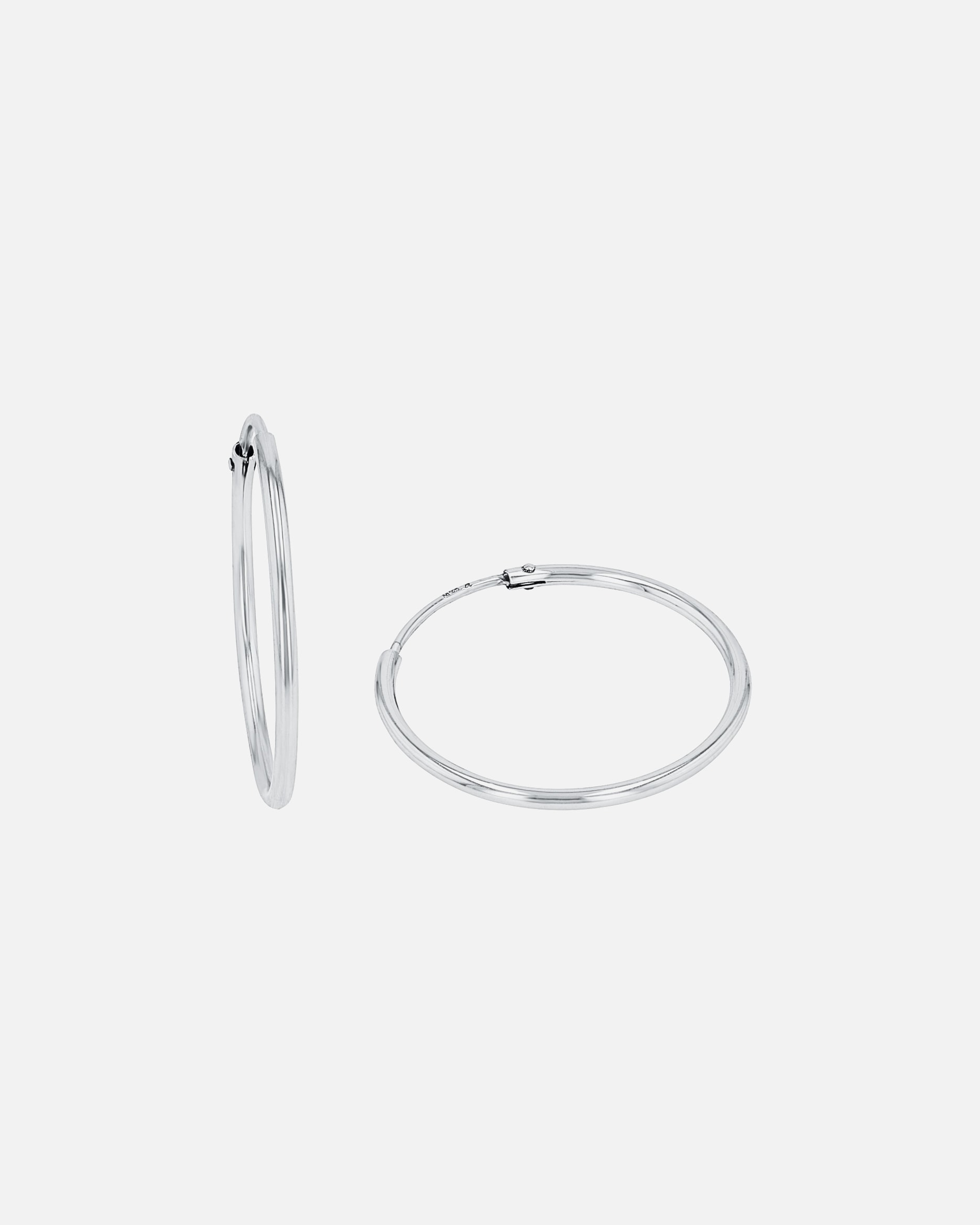 Ohrringe für Unisex amor Creolen Silber