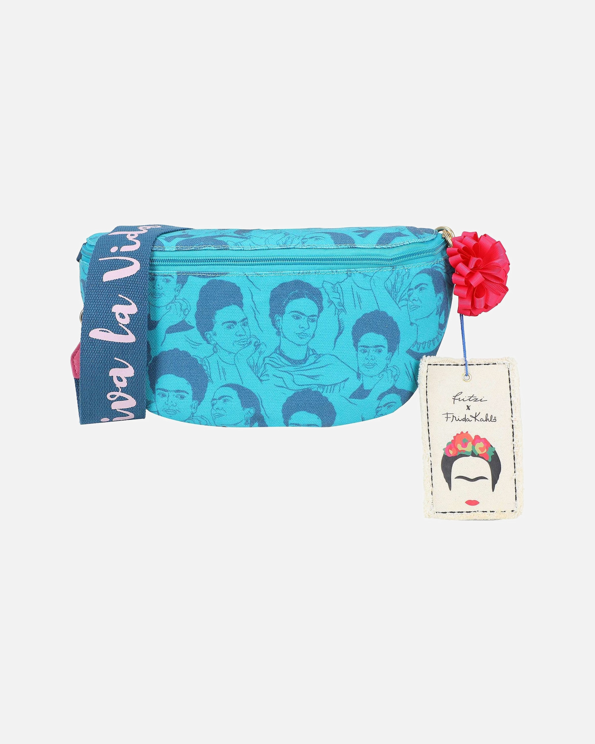 Bauchtasche für Weiblich Fritzi aus Preußen Fritzi x Frida Kahlo Limited Gürteltasche tuerkis