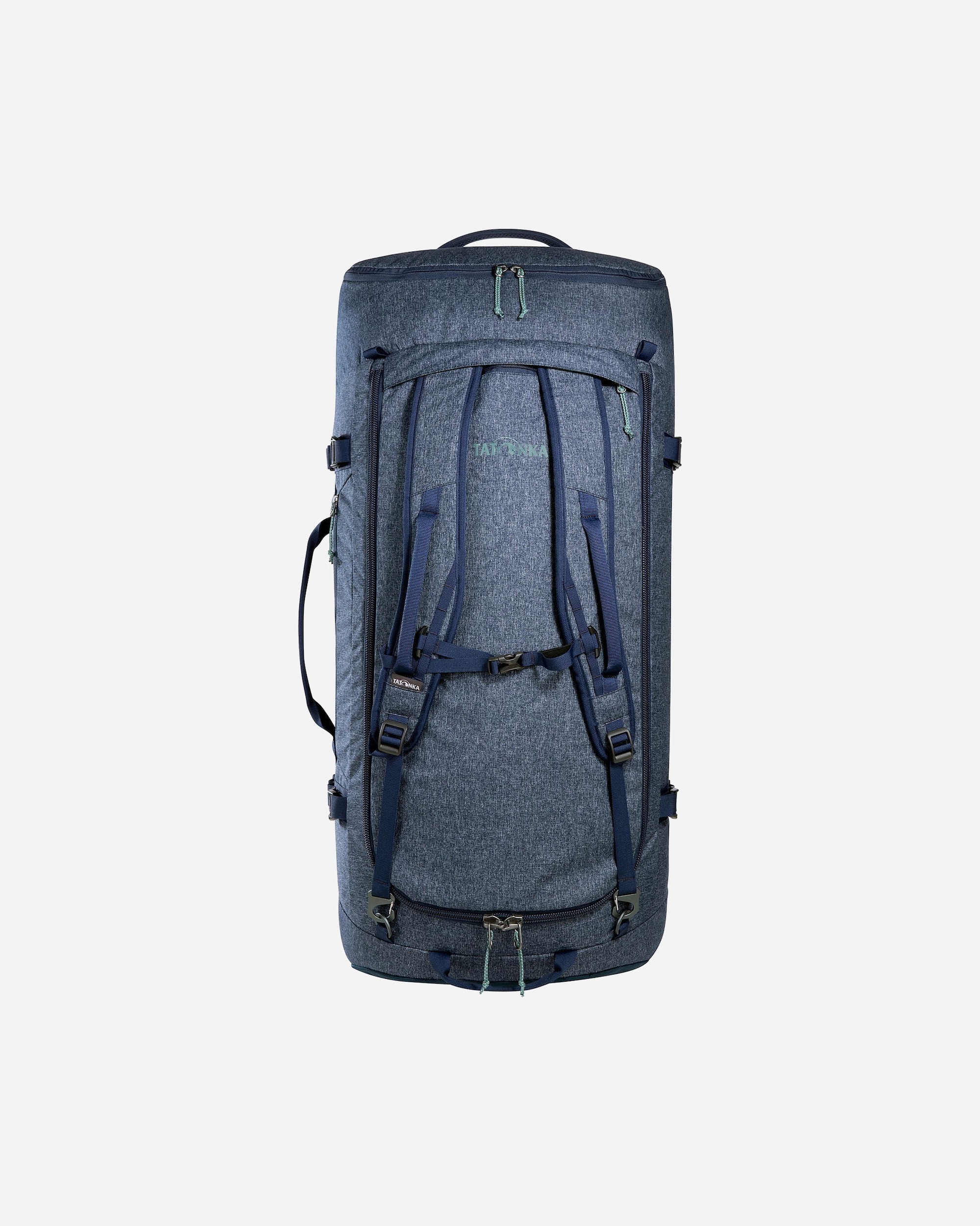 Tasche für Männlich Tatonka Duffle Roller 105 2 Rollen Reisetasche 34 cm navy blue