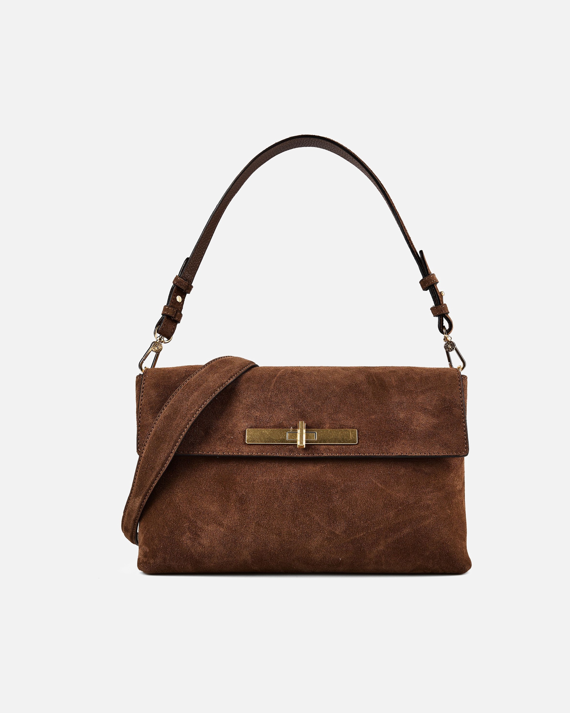 Tasche für Weiblich abro Twist Schultertasche wood