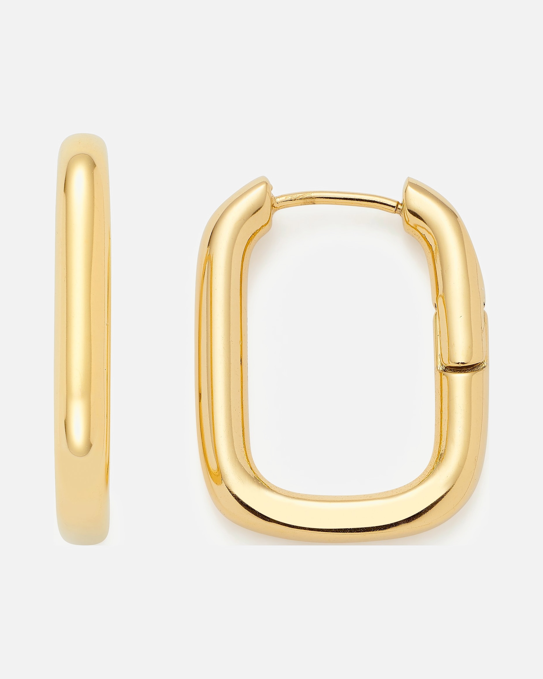 Ohrringe für Weiblich Leonardo Creolen Edelstahl gold