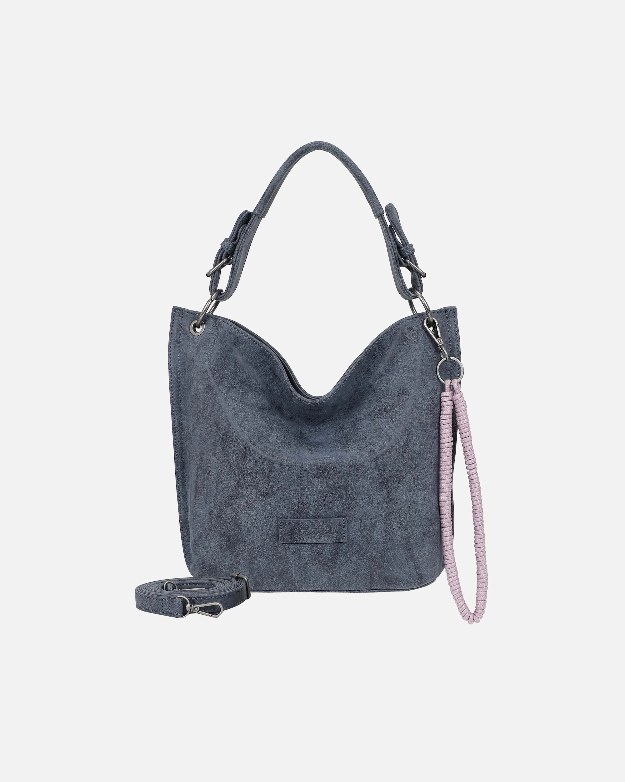 Umhängetasche für Unisex Fritzi aus Preußen Schultertasche Fritzi31N aus veganen Materialien blau