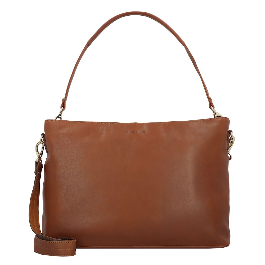 Plevier Structure Schultertasche cognac Braun Damen