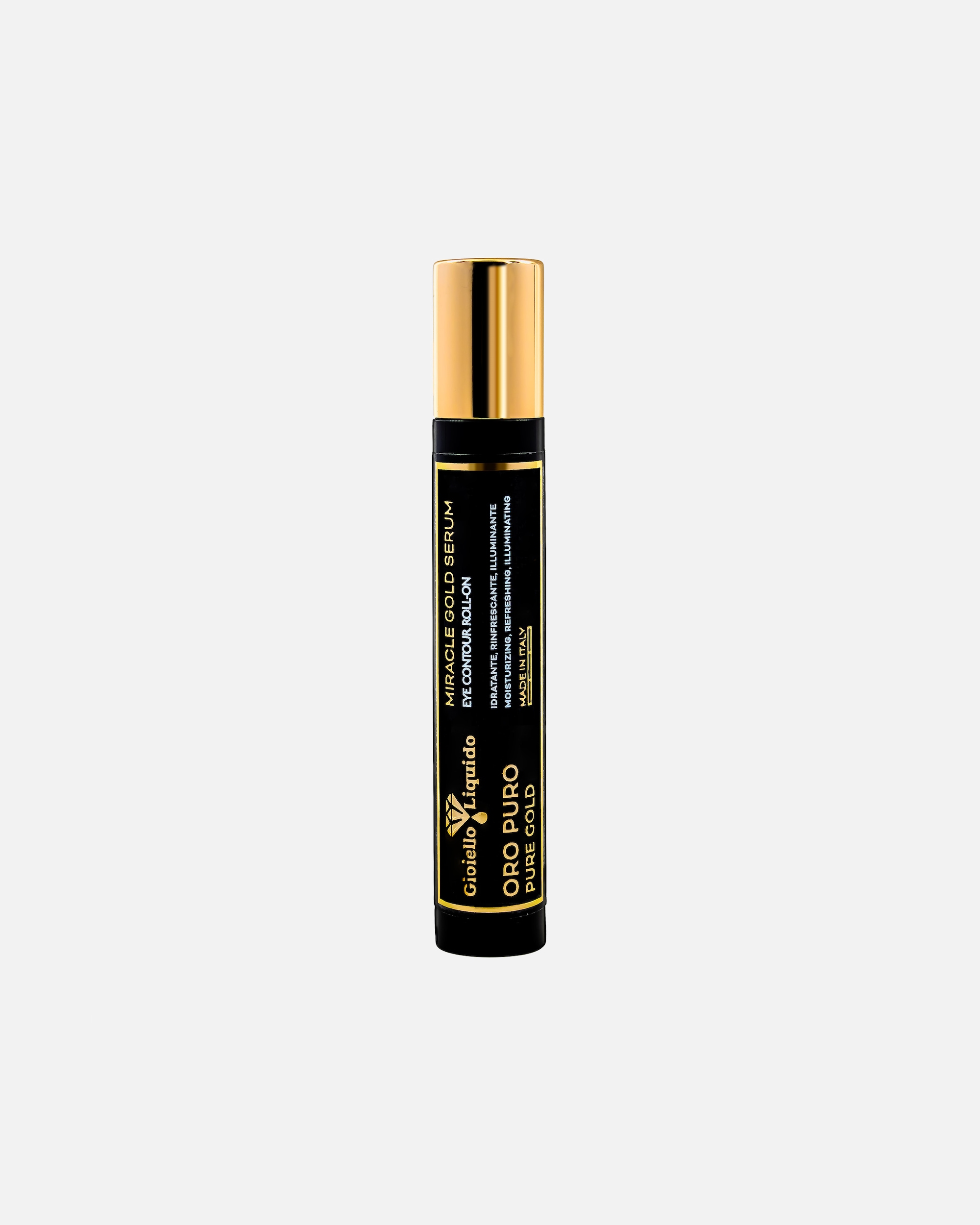 Augen Roll-on für Unisex Gioiello Liquido Miracle Gold Serum Eye Contour roll-on “Pure Gold” 15 ml