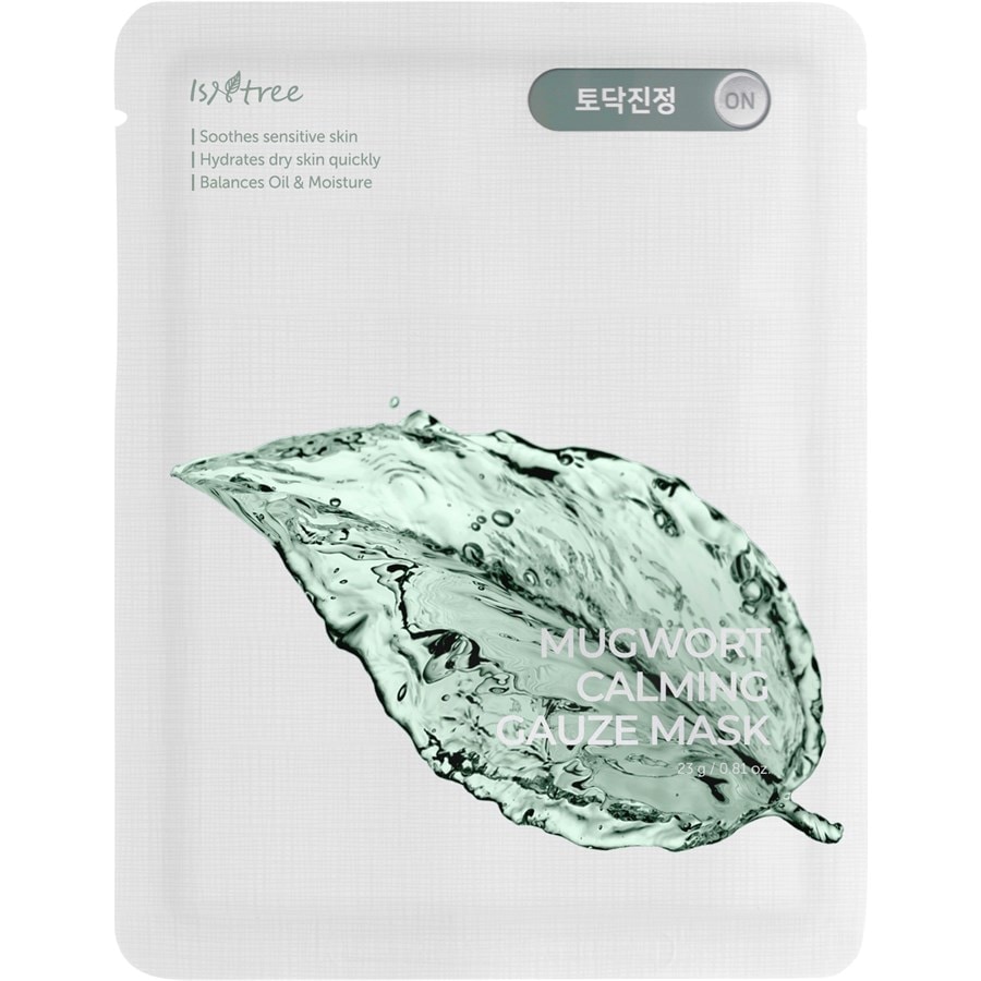 Isntree Mugwort Calming Gauze Mask Damen