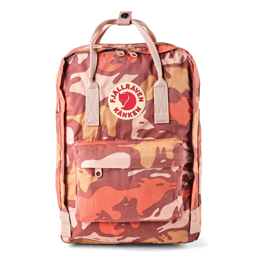 Fjällräven Kanken Daypack chalkrose-hidden animals Rot Herren