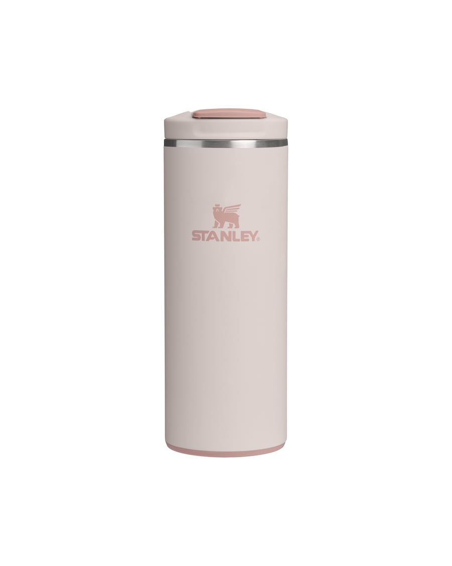 Stanley 1913 Thermobecher - 0,35L THE TRANSIT FLIPTOP MUG Rose Quartz Weiss