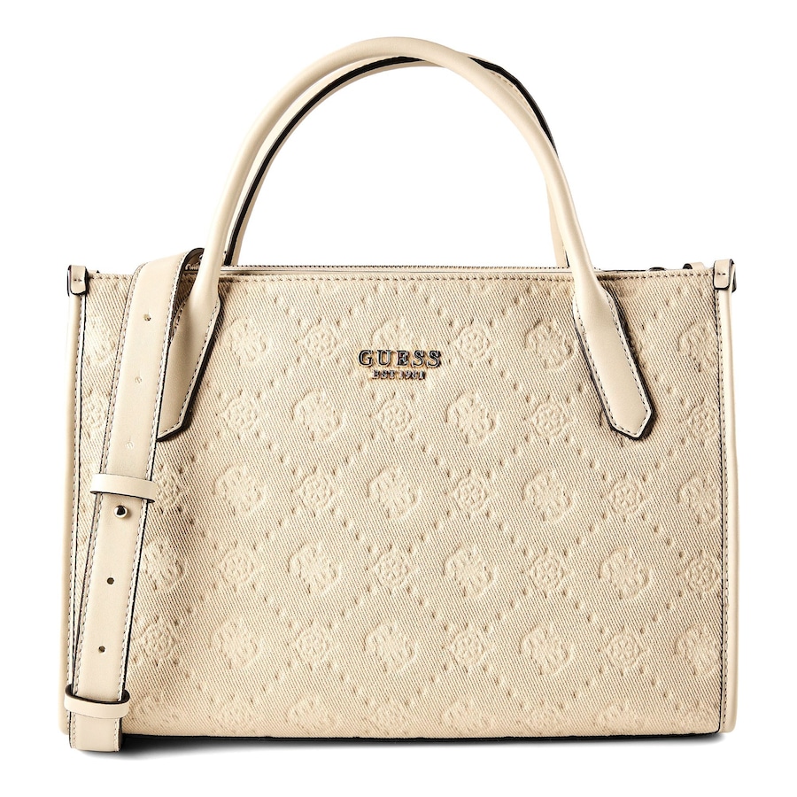 Guess Jodi Shopper light beige logo Nude Damen