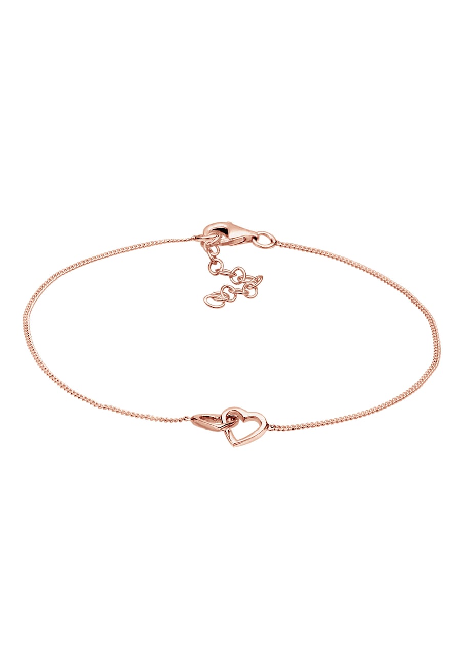 Elli Herz Heart Verschlungen 925 Sterling Silber 19 Damen