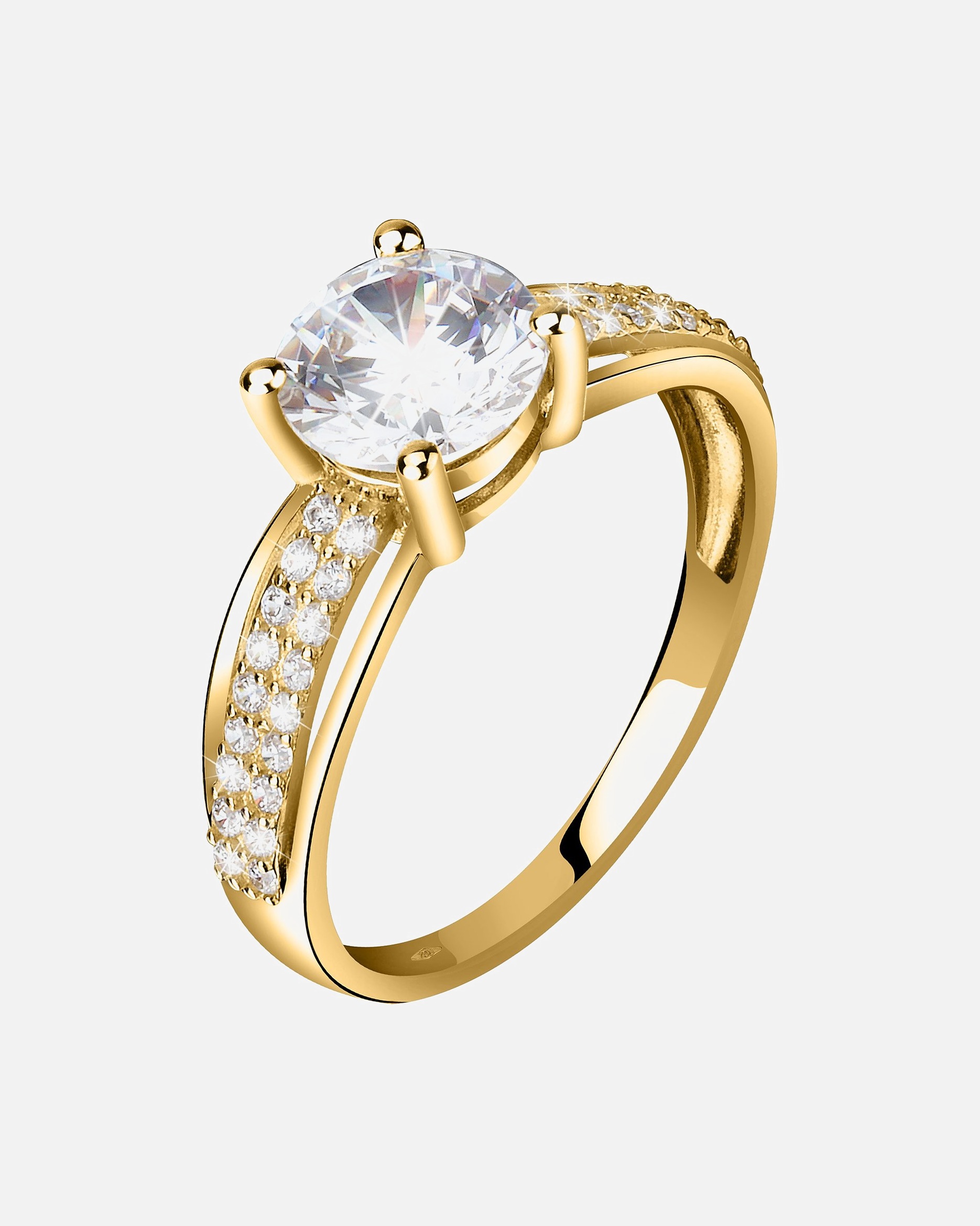 Ring für Weiblich CHRIST Damenring 375er Gelbgold 58