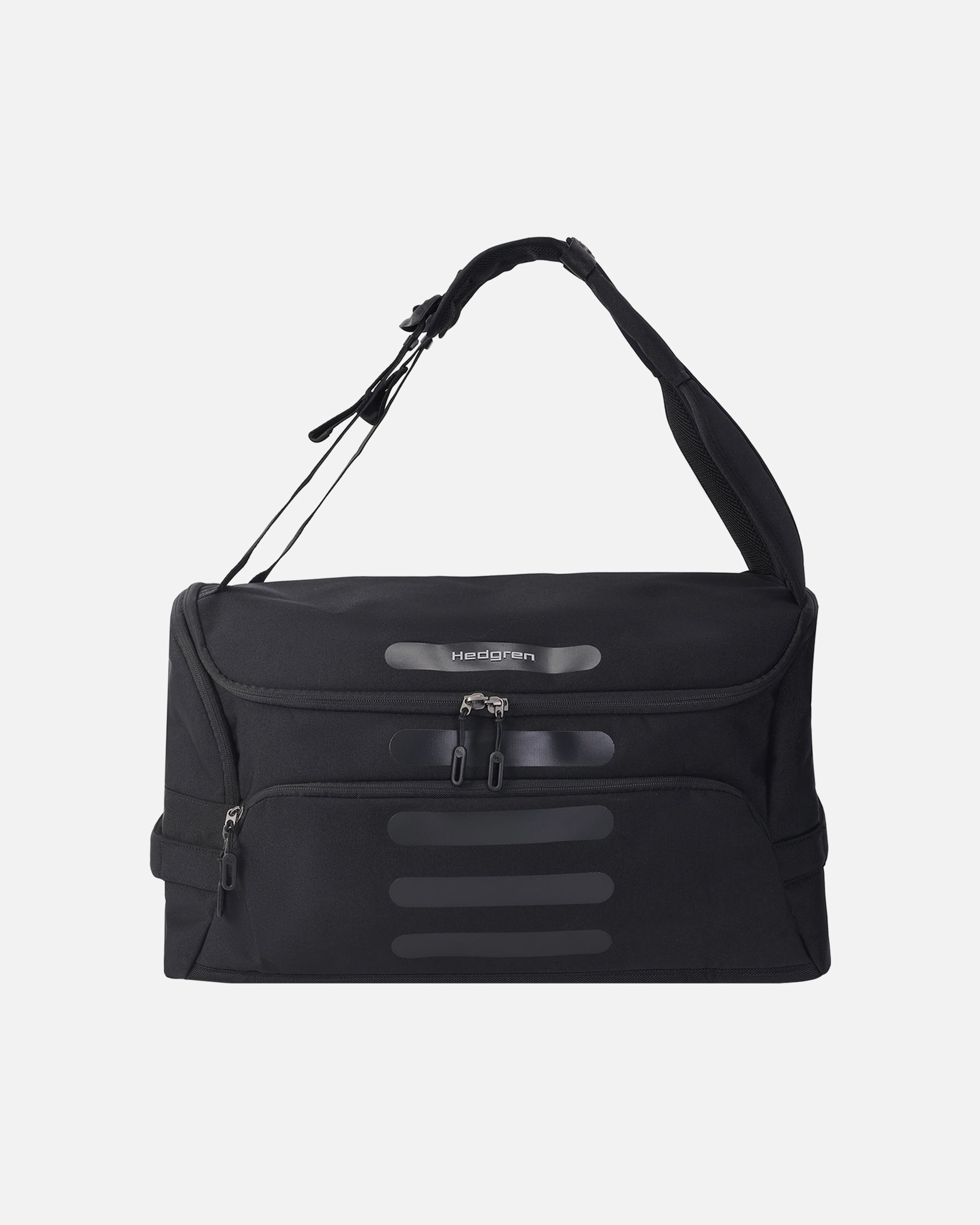 Tasche für Männlich Hedgren Comby Sojourn Weekender Reisetasche 55 cm black
