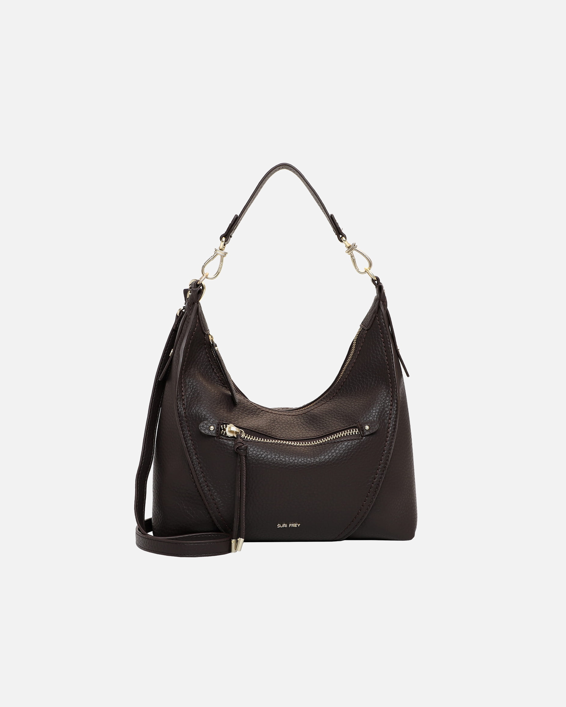 Tasche für Weiblich SURI FREY Beutel SFY Soey Braun
