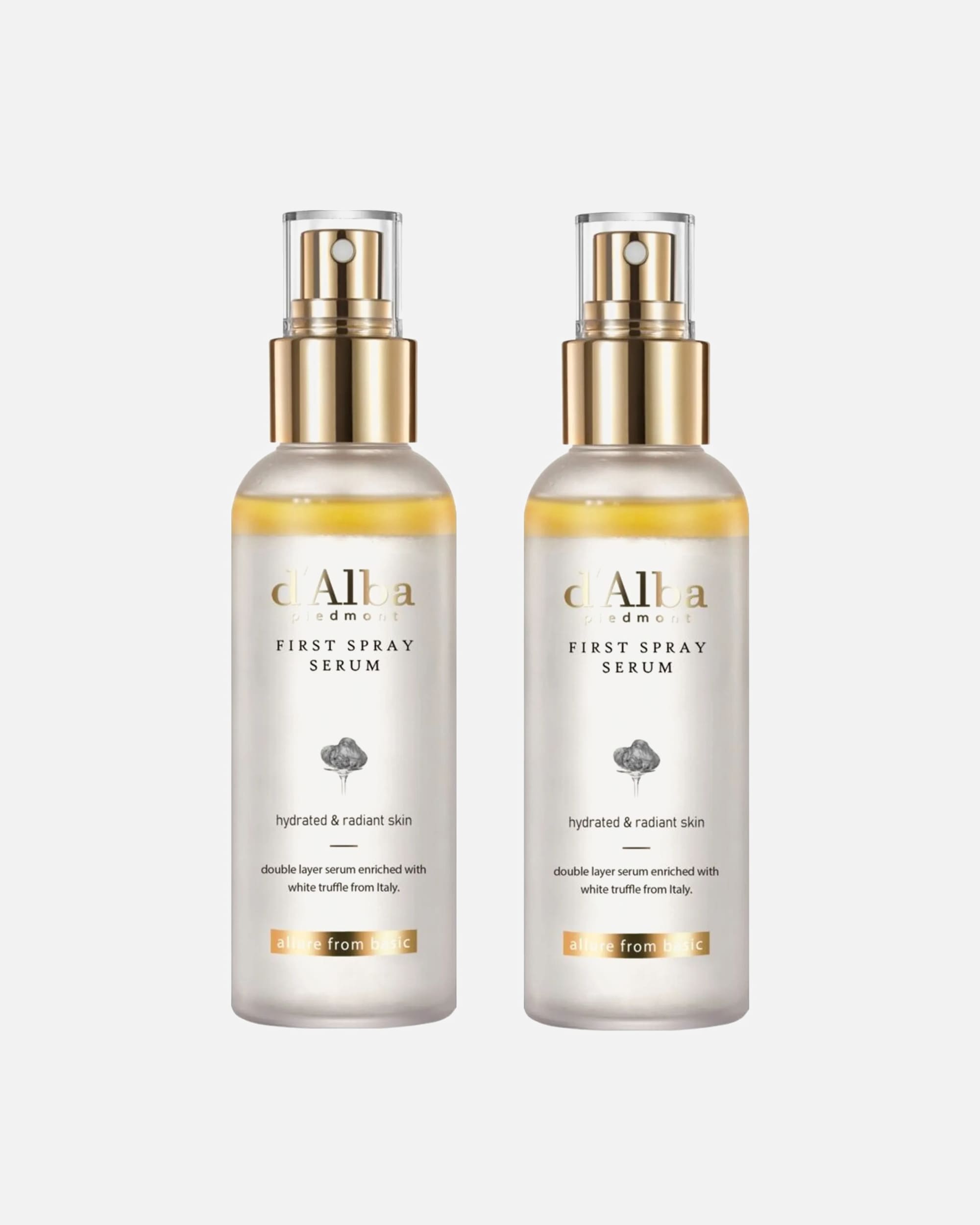 Gesichtsspray für Unisex d’Alba White Truffle First Spray Serum - Duo Set 200ml
