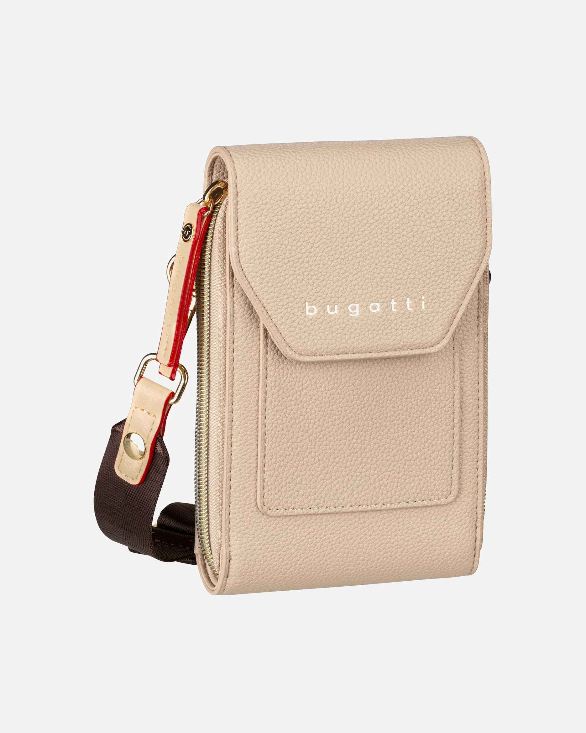 Umhängetasche für Weiblich Bugatti Umhängetasche Ella Purse Bag Beige