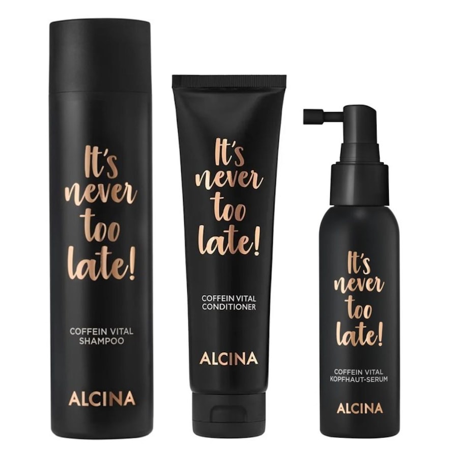 Alcina It ́s never too late 3er Set (Shampoo / Conditioner Serum) Damen
