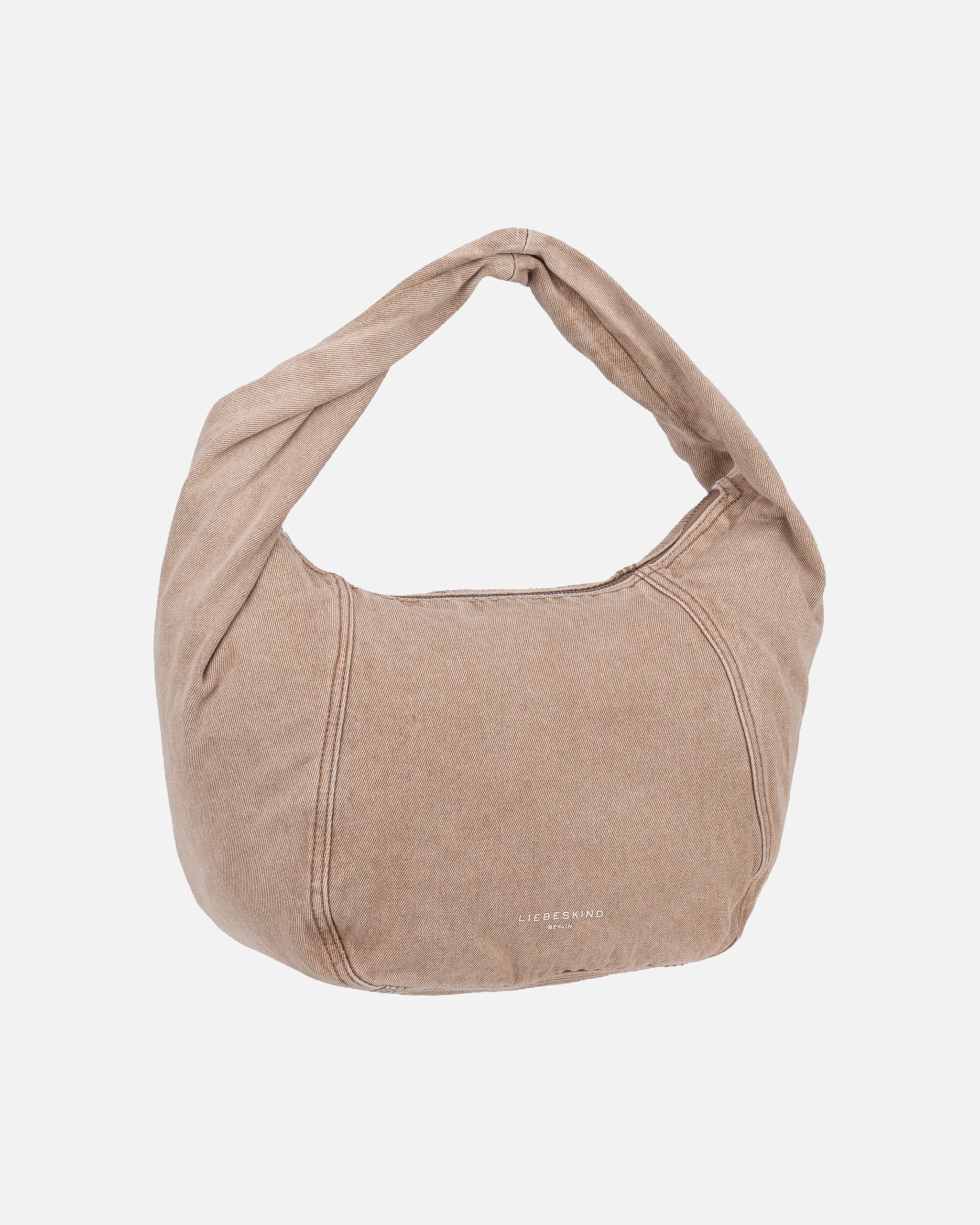 Handtasche für Weiblich Liebeskind Handtasche Farrah II Hobo M Denim Beige