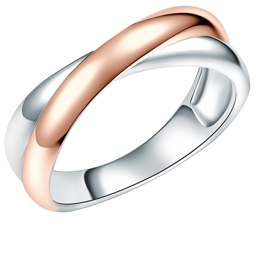Rafaela Donata Ring Sterling Silber in Silber/Roségold 56 Damen