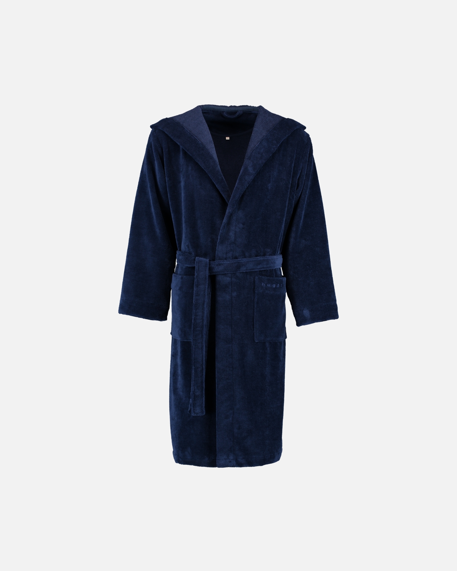 Bademantel für Männlich Bugatti Bugatti Bademäntel Herren Kapuze Roberto marine blau - 493 L