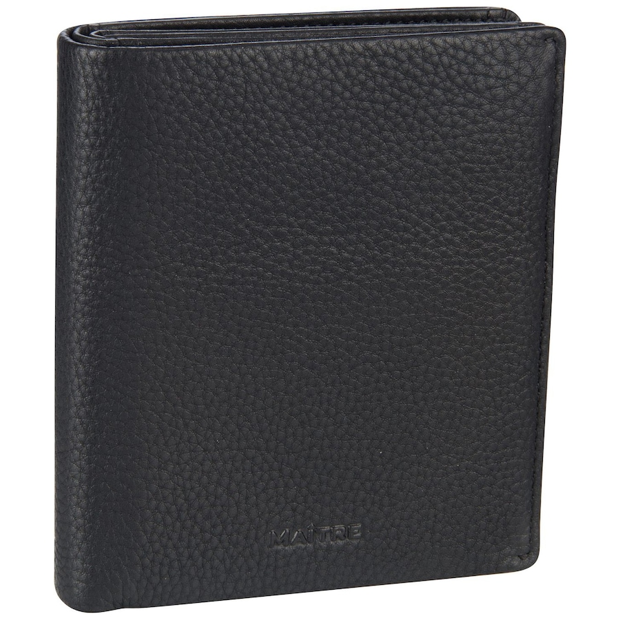 Maître Geldbörse Schwarzerden Hugwald Billfold V12 Black Schwarz Herren
