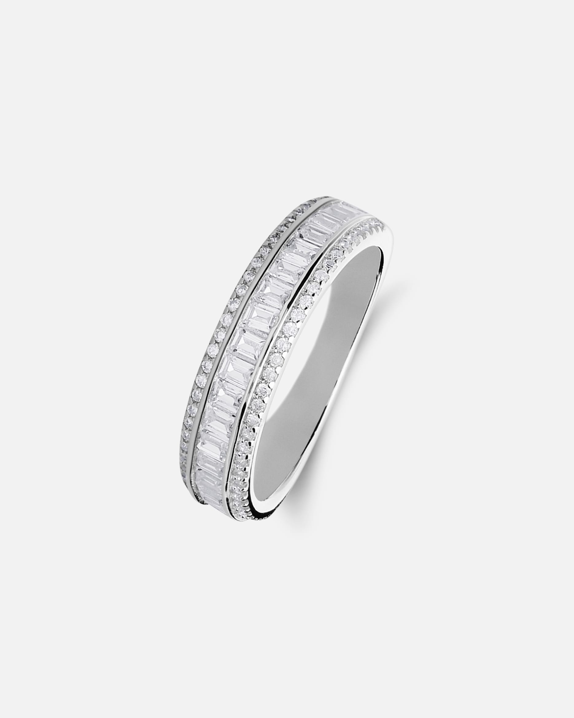 Ring für Weiblich Lucardi Ring 925 Silber 55mm