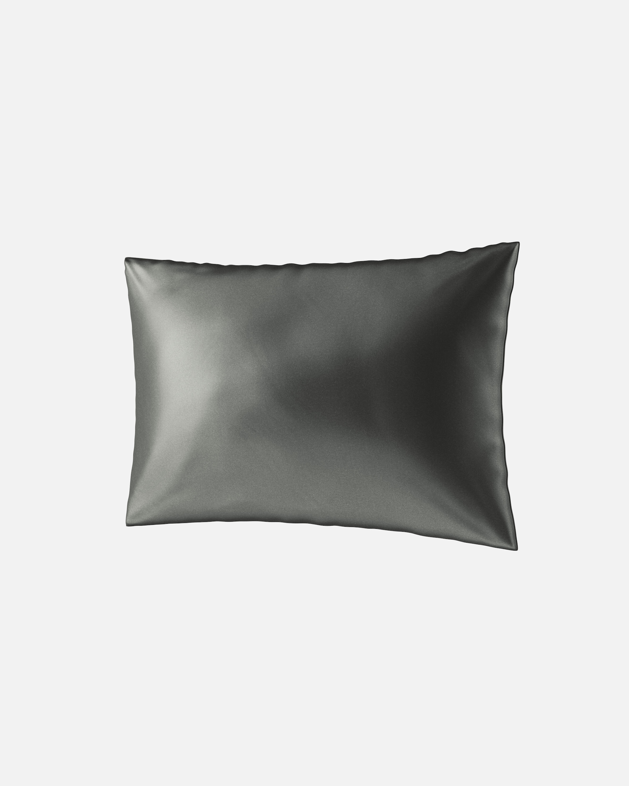für Weiblich Ailoria BEAUTY SLEEP (70X50) Seiden Kopfkissenbezug anthrazit