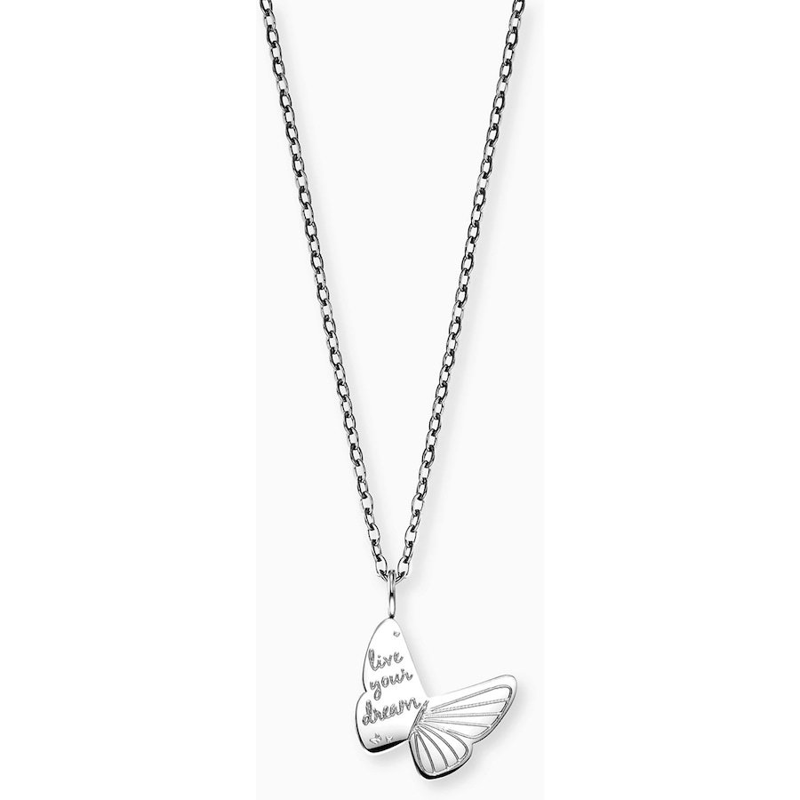 Engelsrufer Kette Edelstahl silber Damen