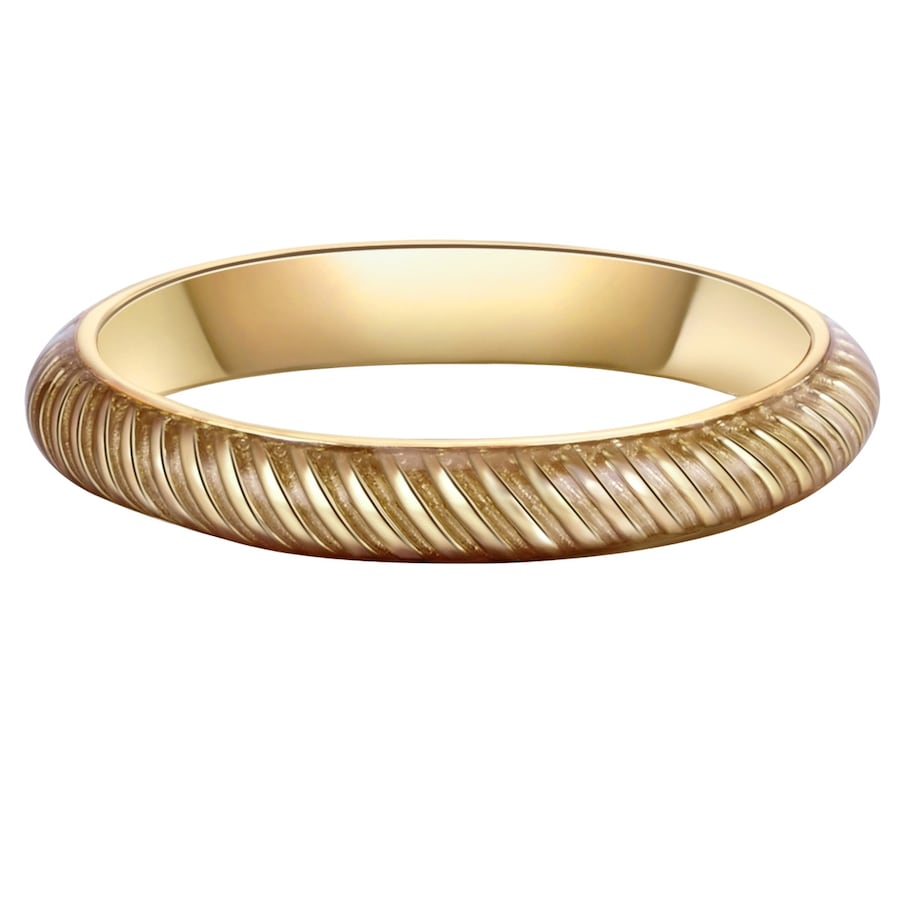 Glanzstücke München Ring Sterling Silber in Gelbgold 54 Damen