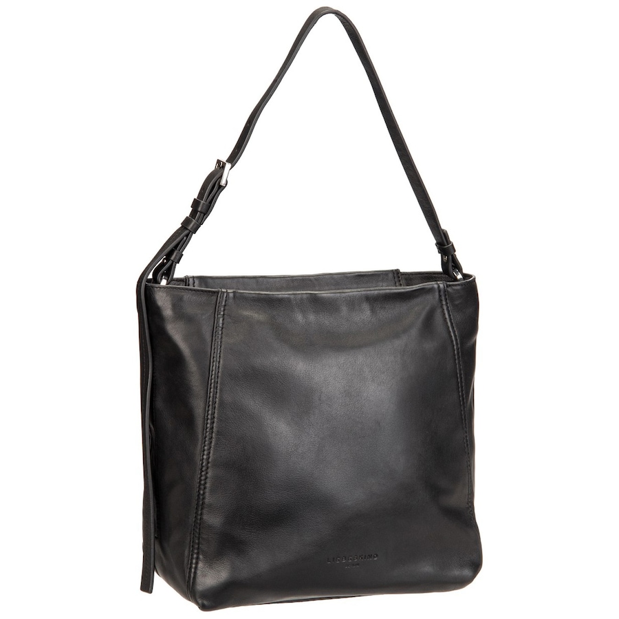 Liebeskind Handtasche Chudy Hobo M Sheep Natural Black Schwarz Damen