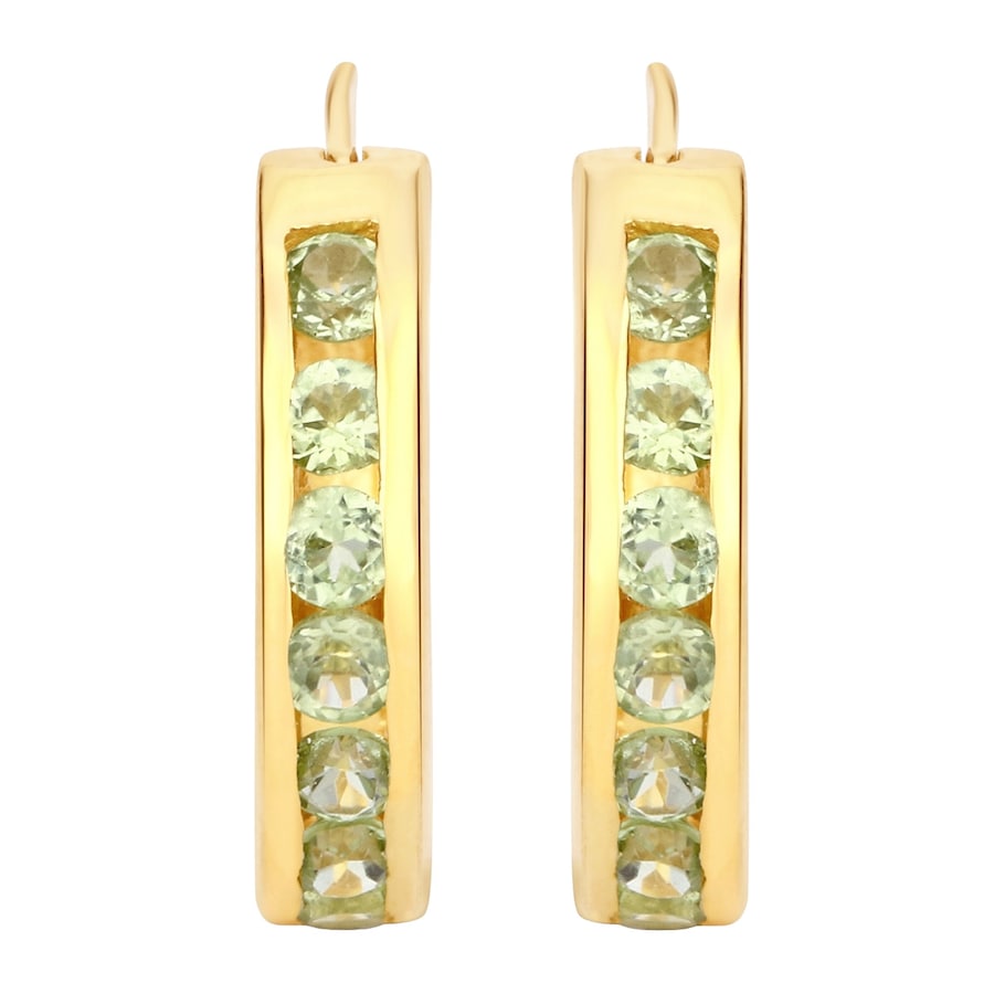 Rafaela Donata Ohrringe Sterling Silber Citrin in Gelbgold Green Damen