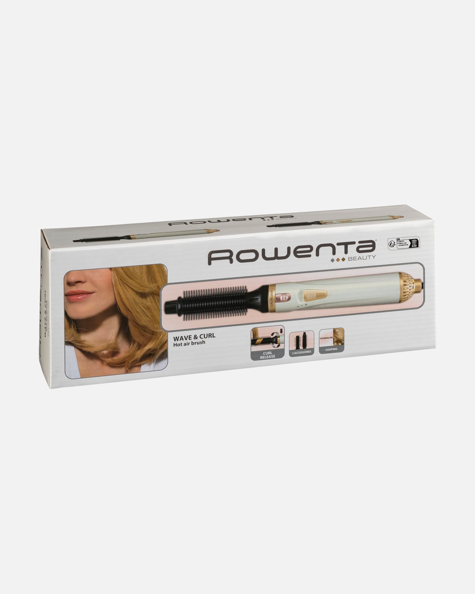 Warmluftbürste für Unisex Rowenta Warmluftbürste CF 3910 Curl Release 1 Stück