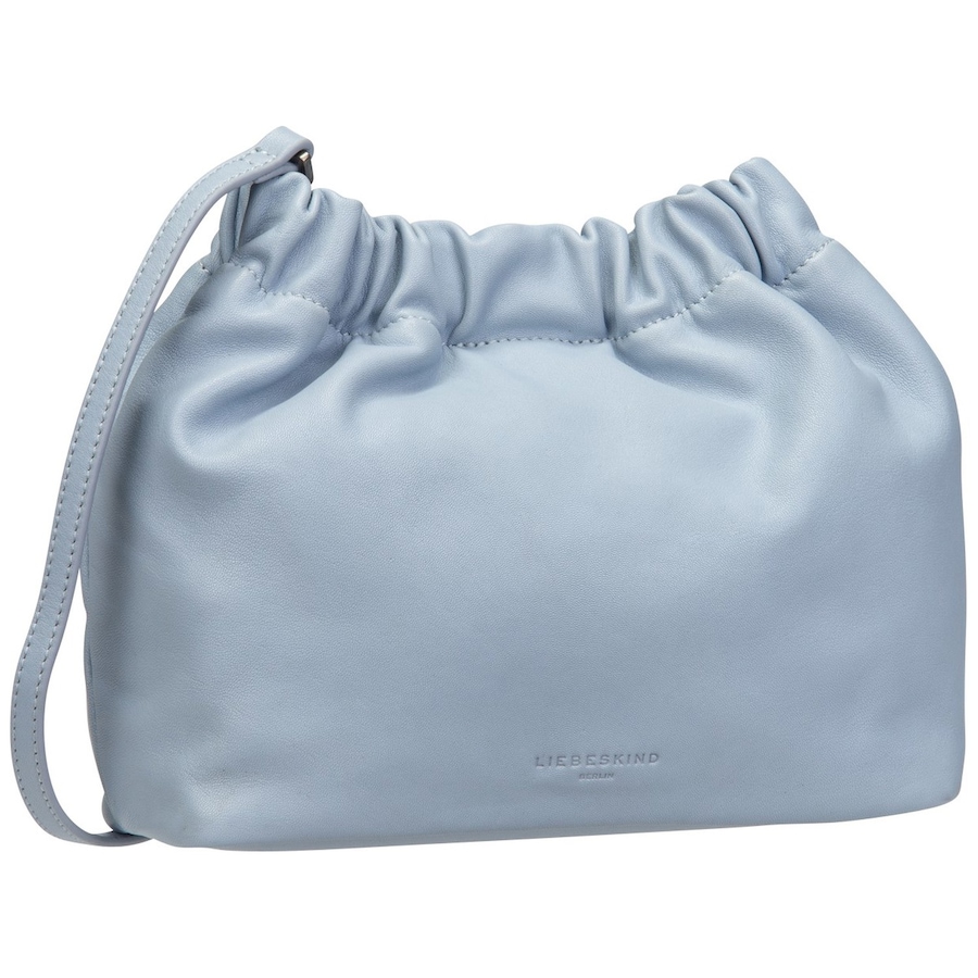 Liebeskind Handtasche Cloud II Hobo S Sheep Natural Blue Denim Violett Damen