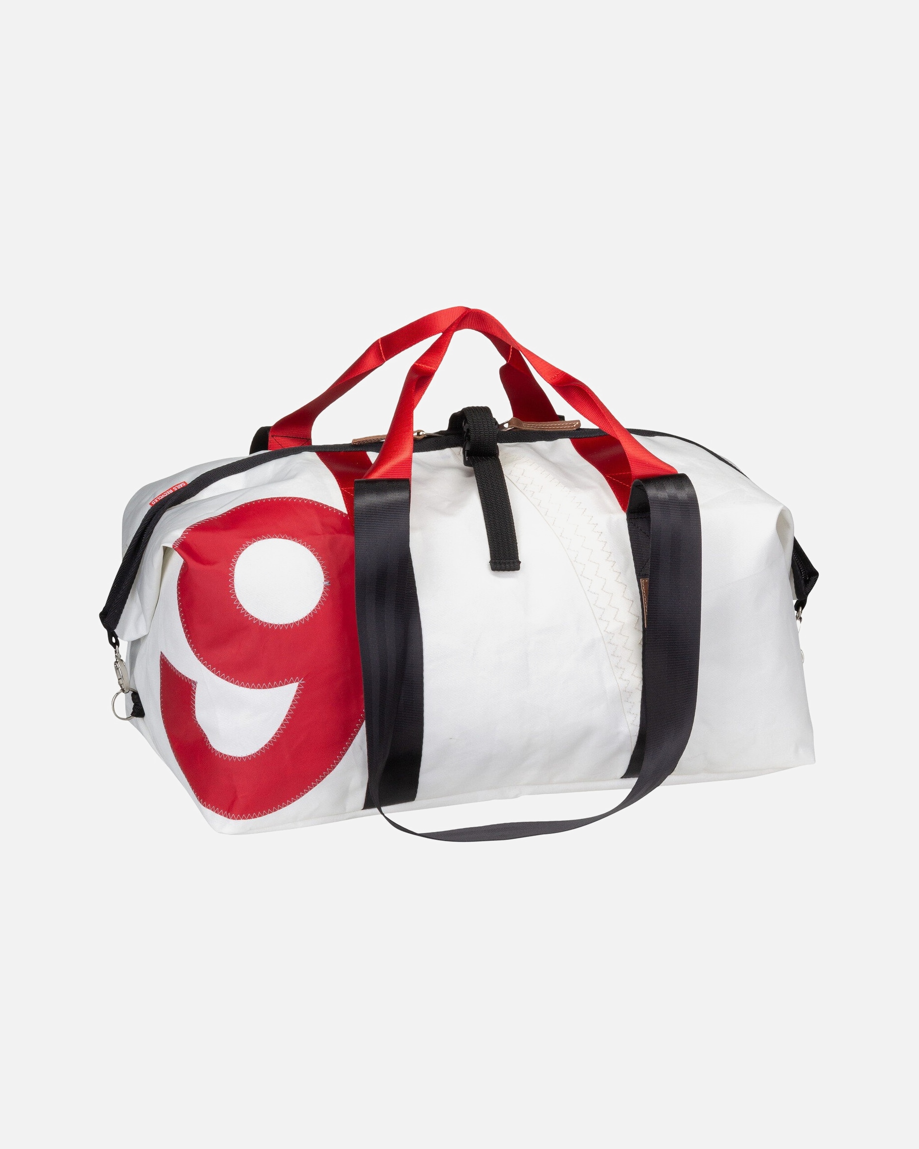 Reisetasche für Unisex 360Grad Sporttasche Kutter XL Weiß/Rot