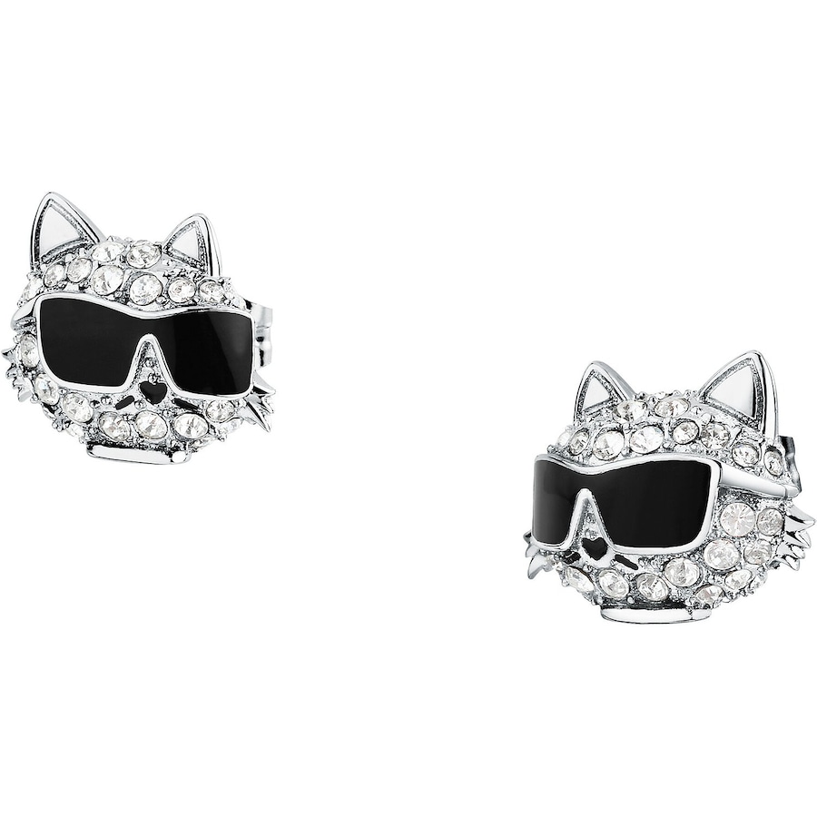 Karl Lagerfeld Ohrstecker Edelstahl One Size Damen