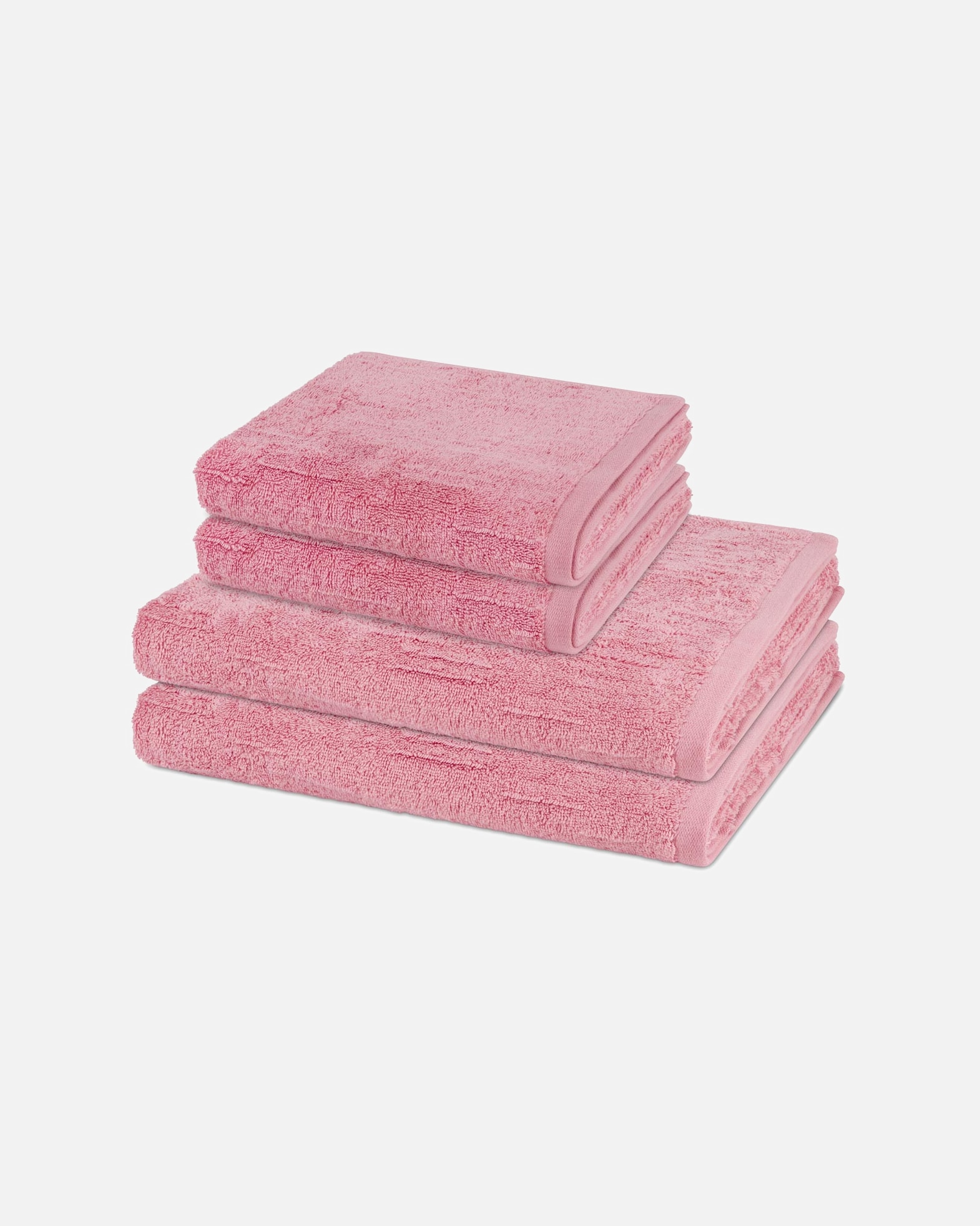 Handtuch für Unisex ROSS Handtuch-Set Premium (4-teilig) Altrosa