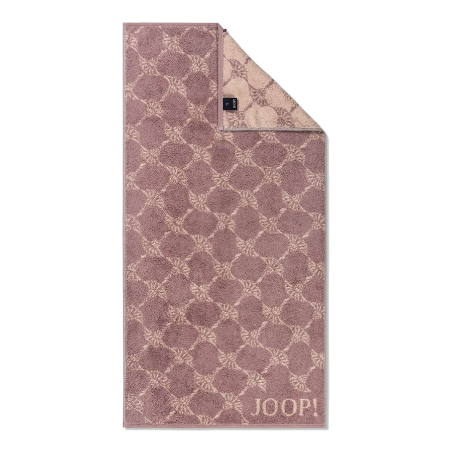 JOOP! Gästetuch 1er Pack 'Classic Cornflower' Rosa Rosegold