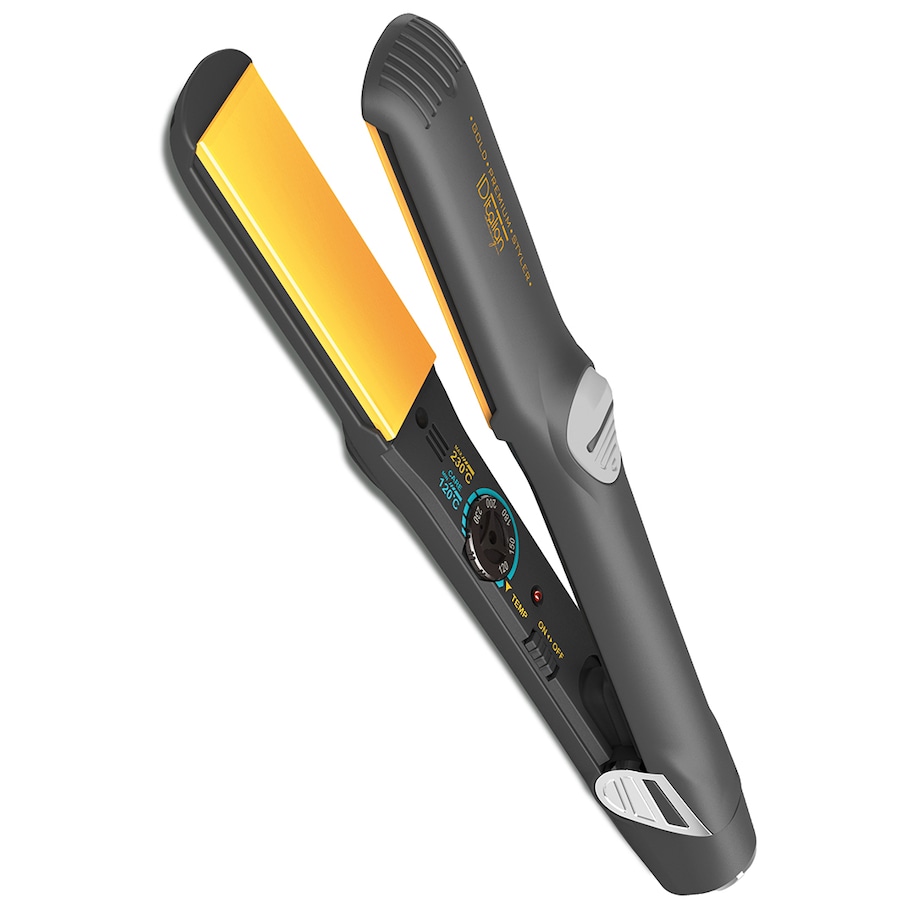 Italian Design Professionelles Glätteisen Gold Premium Styler Damen