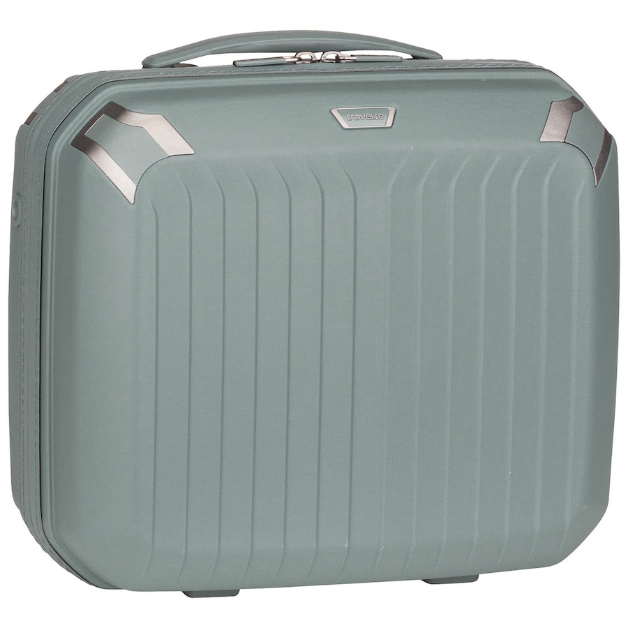 Travelite Kosmetiktasche Elvaa Beautycase Blaugrau Petrol Damen