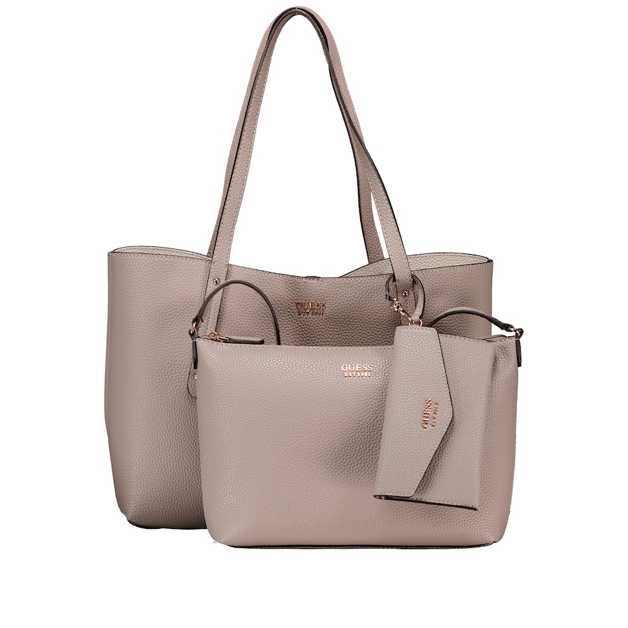 Guess Shopper Bag in Dark Taupe Grau Damen